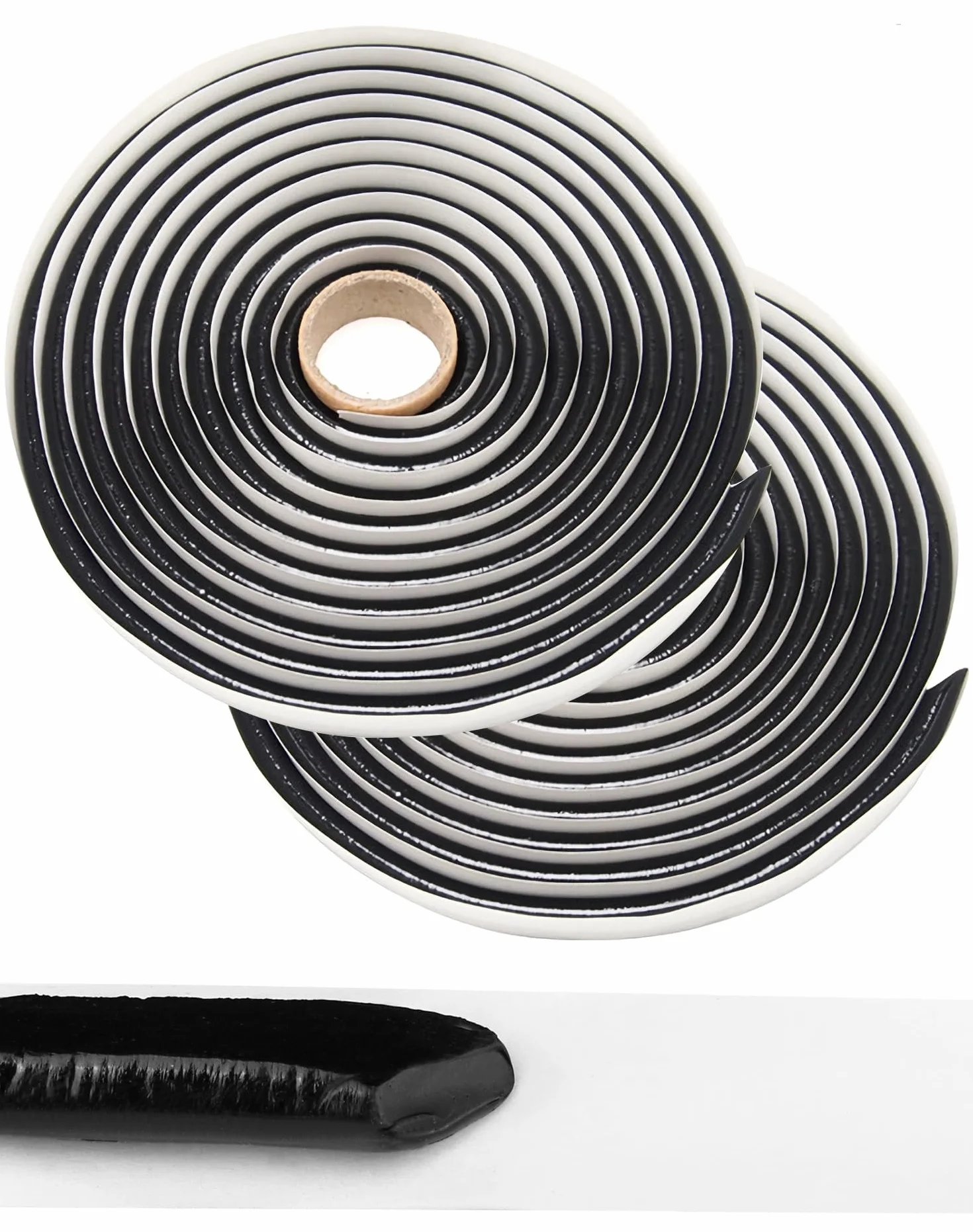 Ruban Butyle QWORK 9.5 mm x 4 m Pare-brise Automobile 2 Pièce