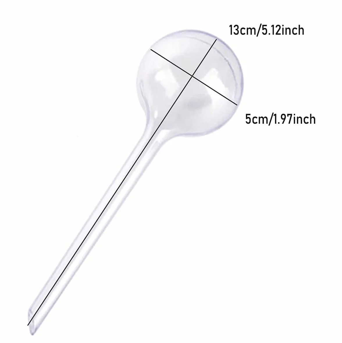 Guidre 8 Pièces Boules d'Irrigation pour Plantes,Goutte a Goutte,Arrosage Plante Vacances,Irrigation Goutte à Goutte Kit,Goutte-Gouttes Automatiques pour Plantes en Pot D'intérieur