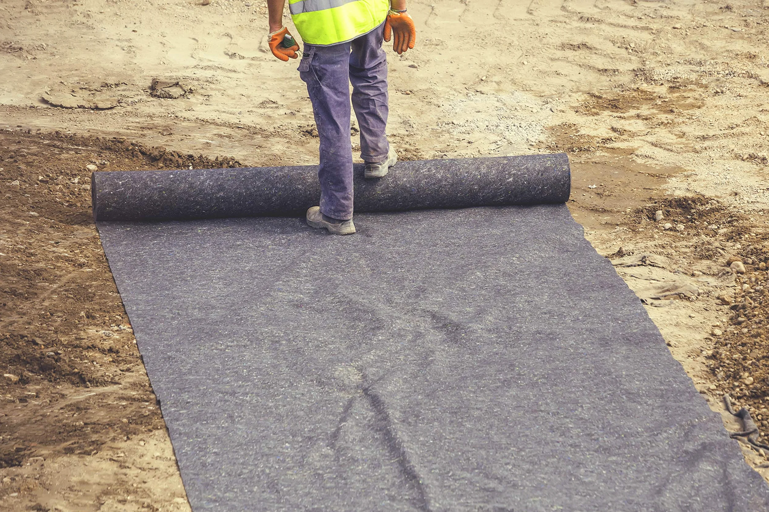 Tapis d'irrigation Toison filtrante 50m² 300gr./m² 2m de large