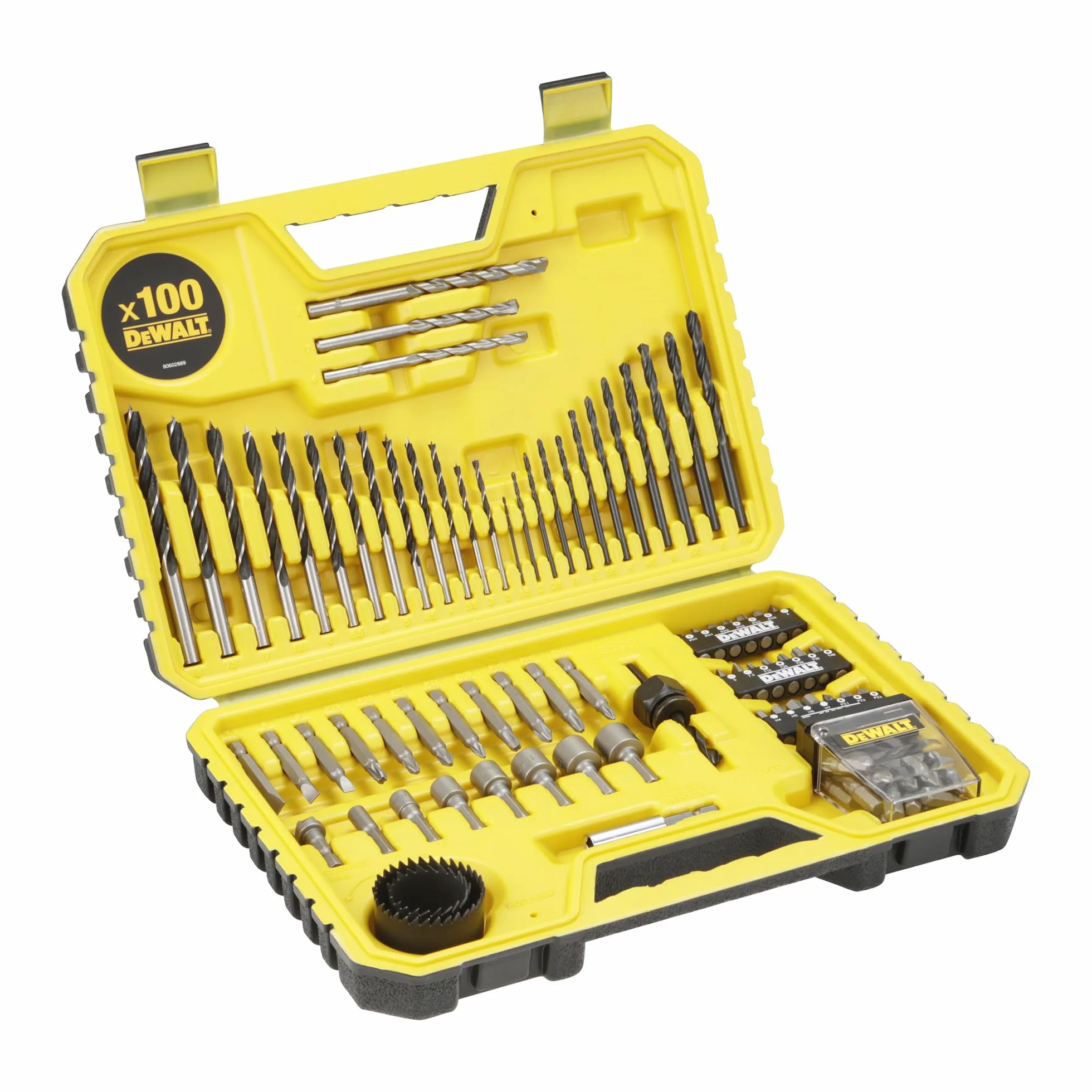 DEWALT Coffret de perçage et vissage 100 pièces DT71563-QZ