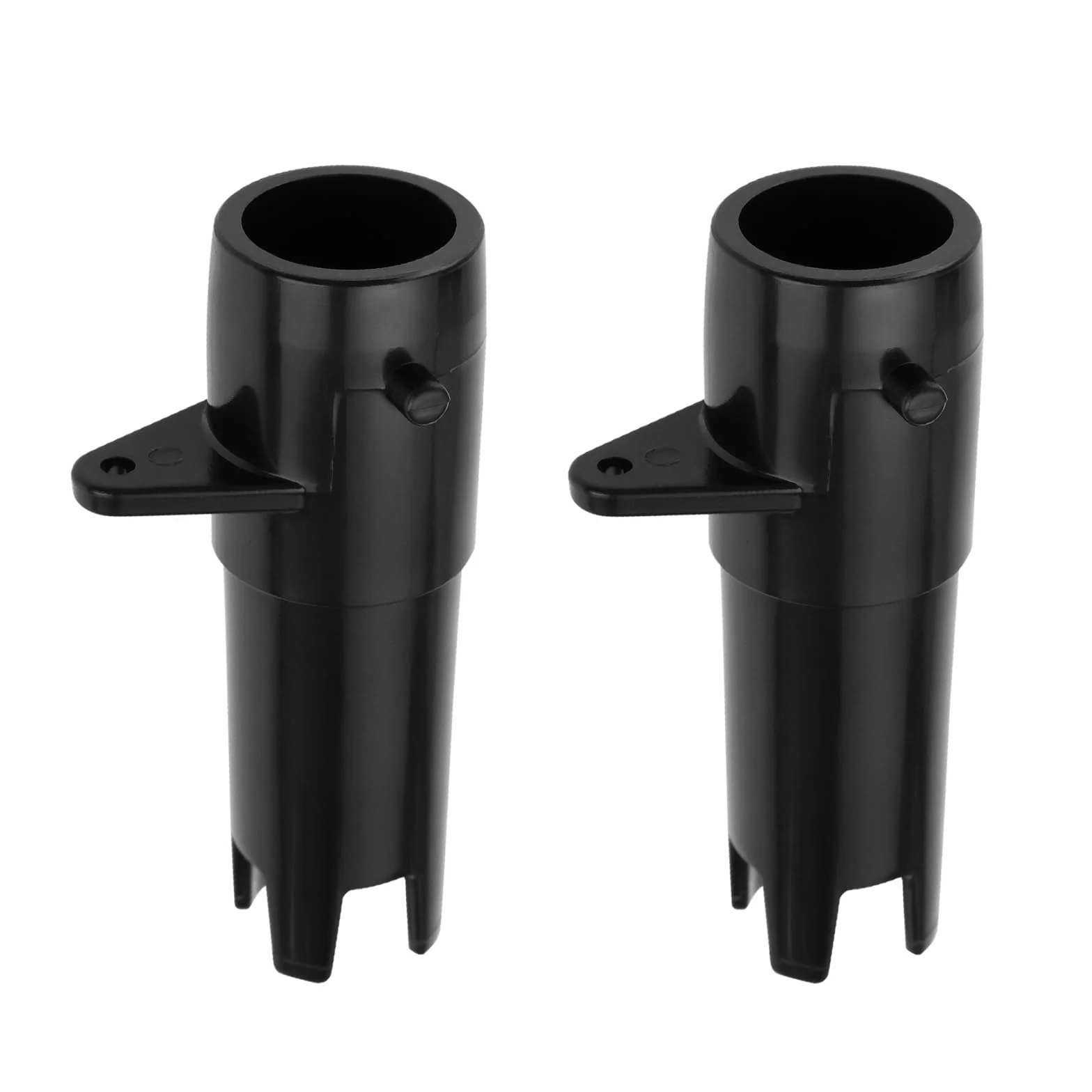 Lot de 2 adaptateurs de tuyau de dégonflage compatibles avec Bestway Compatible avec Coleman Noir
