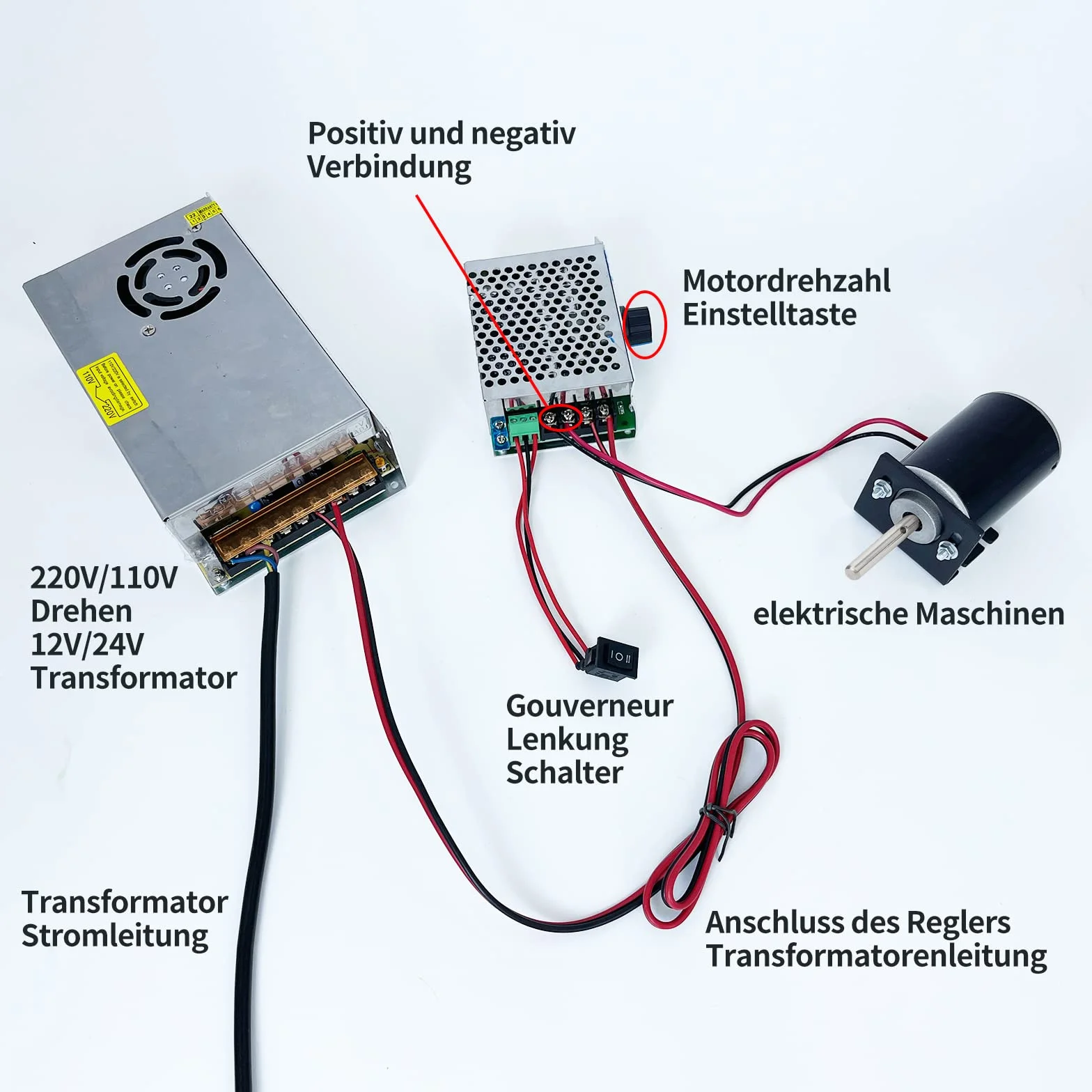 Mini 12V/24V Dauermagnet Motor DC Reversibel Hohe Geschwindigkeit Geräuscharmer Permanentmagnet Motor DIY Generator