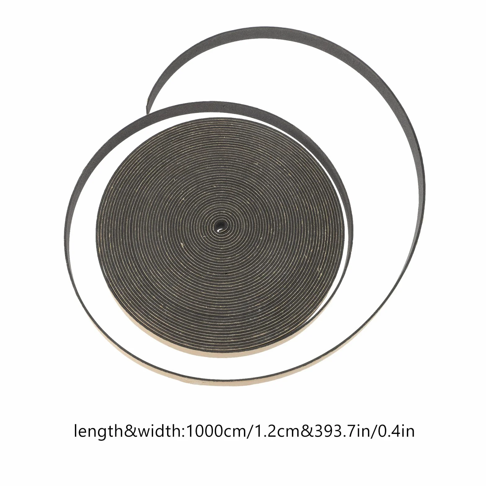 Ciieeo Bande de Mousse Ruban d'Étanchéité 10 Mètres 12 MM pour Haut-Parleur Isolation Acoustique Adhésive