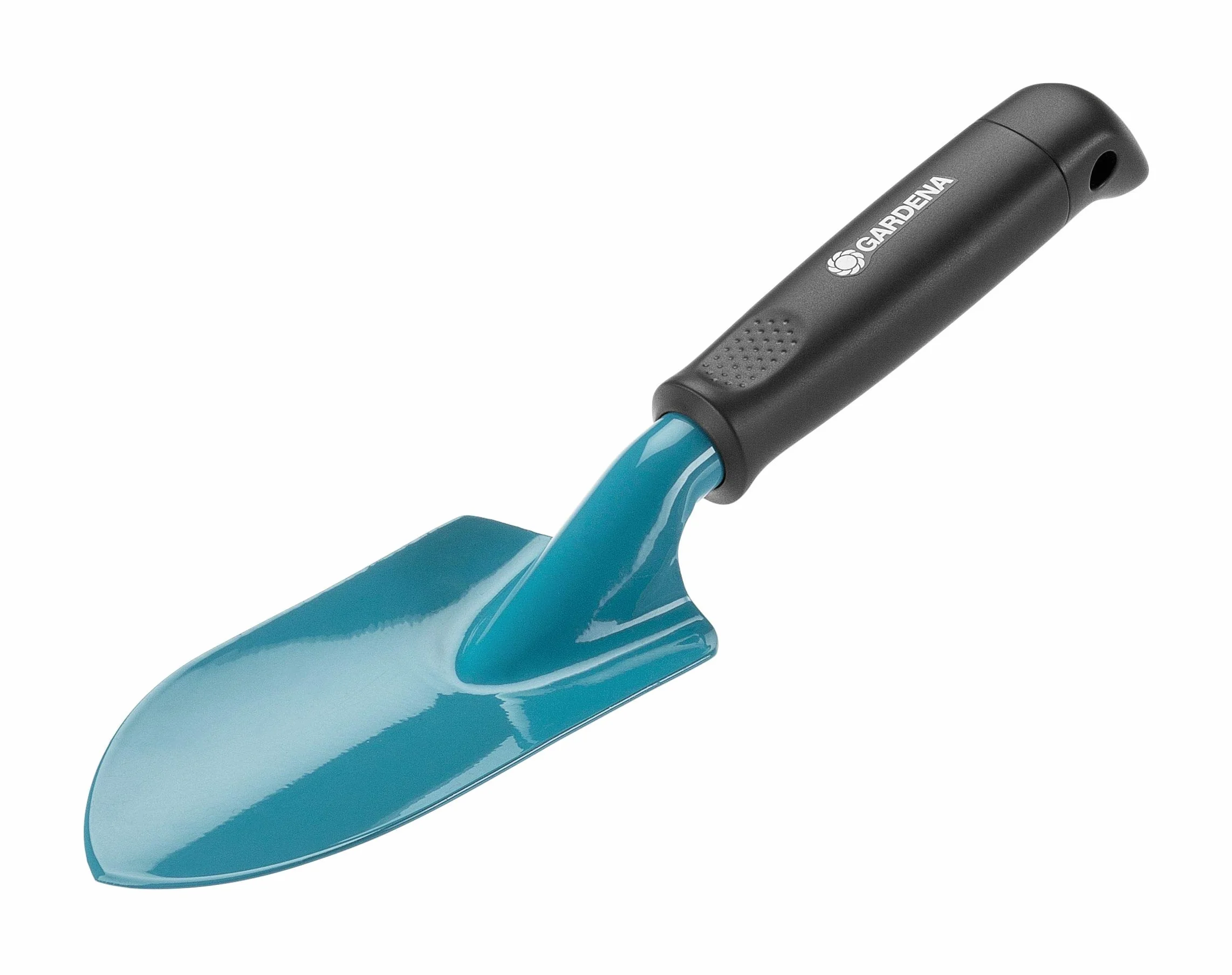 Transplantoir Classic de Gardena : pelle universelle pour la plantation et le repiquage dans le jardin et sur le balcon, acier de qualité, poignée ergonomique, largeur de travail 8 cm (8950-20)