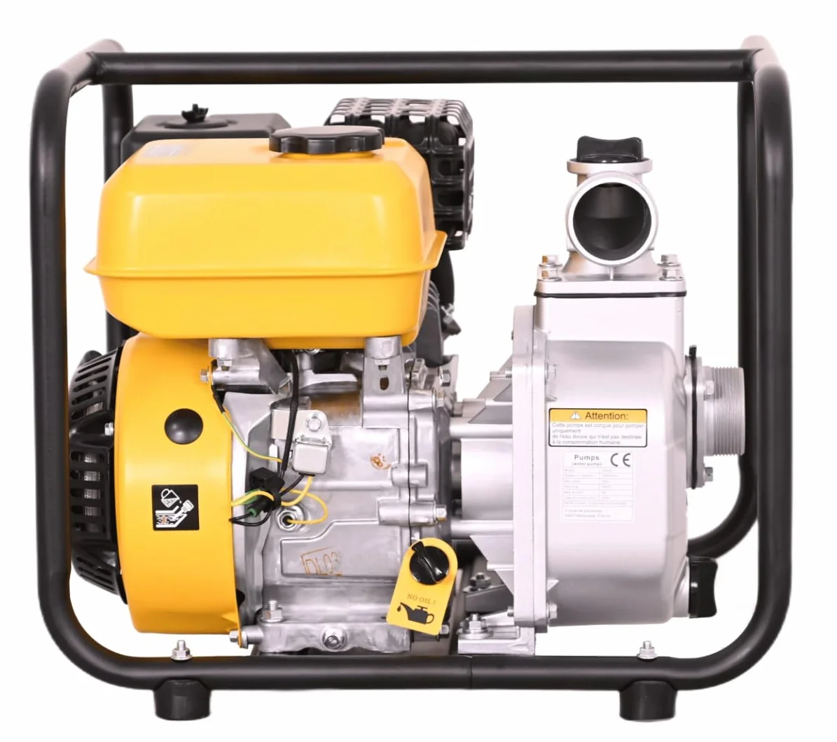 Nemura Pompe à Eau Thermique 209cm3 36 m3/h 50mm Moteur 4 Temps