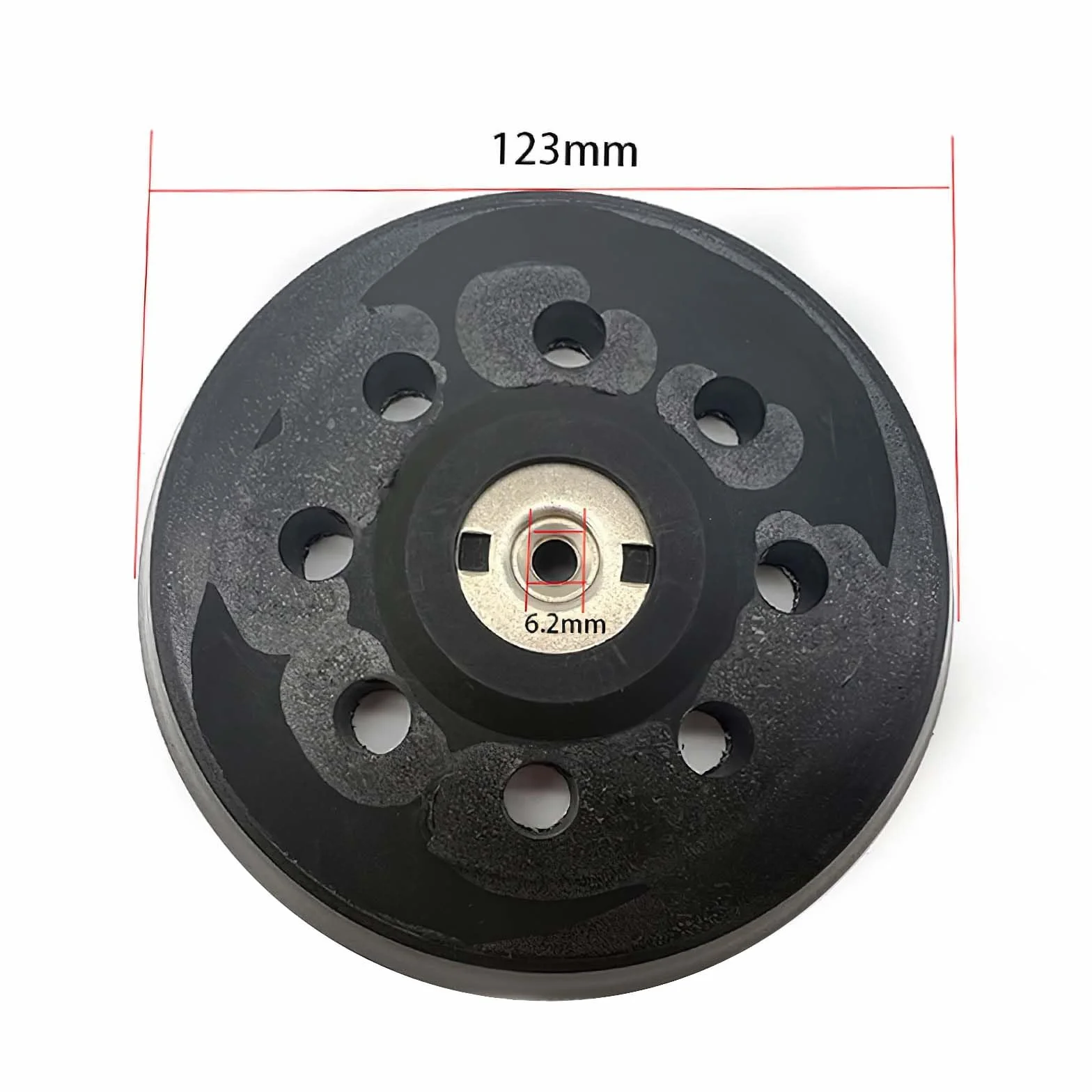 Metabo SXE 325 Intec 425 Turbotec Plateau de Ponçage Perforé 125 mm
