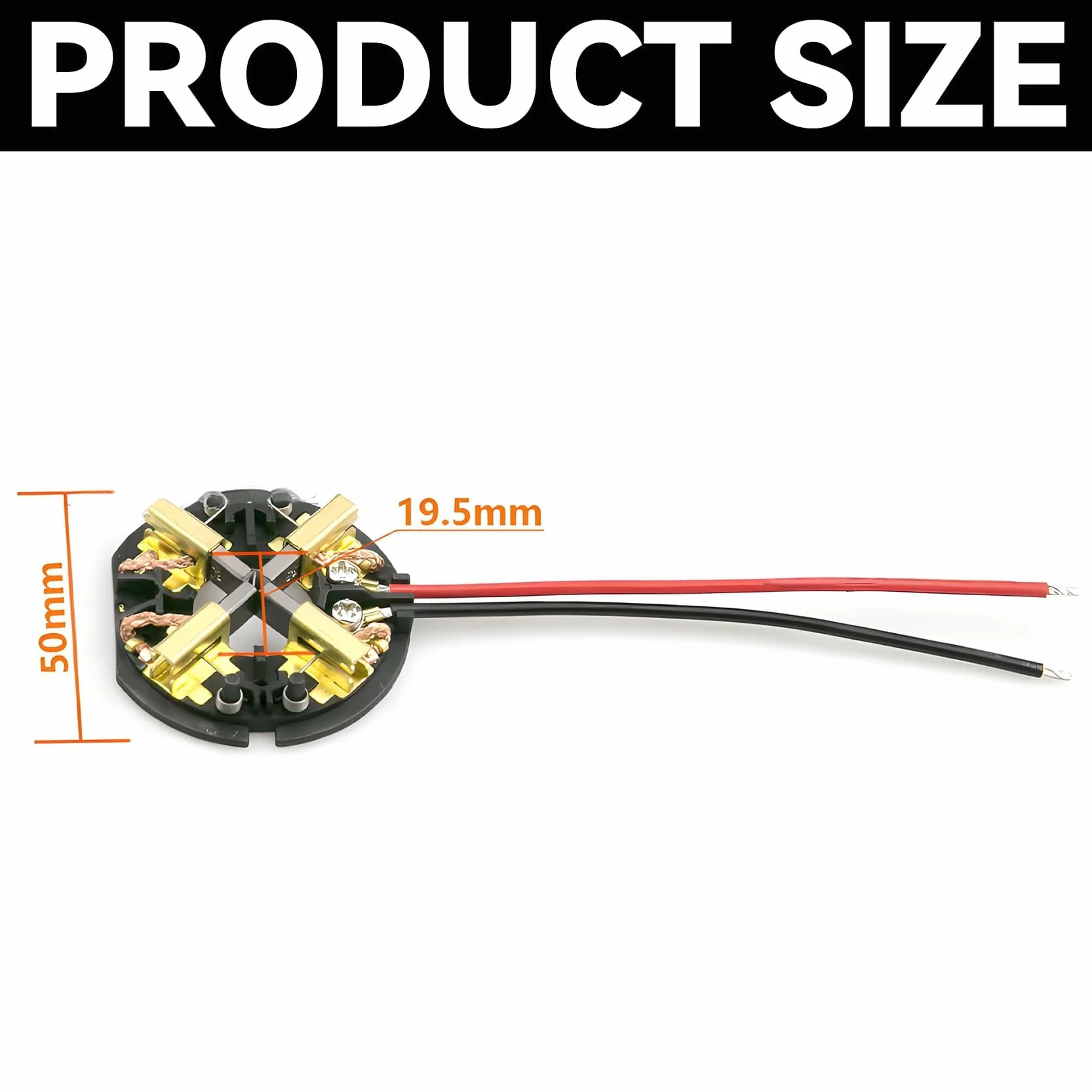 Szczotki węglowe Milwaukee HD18PD HD18DD 2650-20 M12 M18 2602-20, z uchwytem, do wiertarko-wkrętarki udarowej 18V