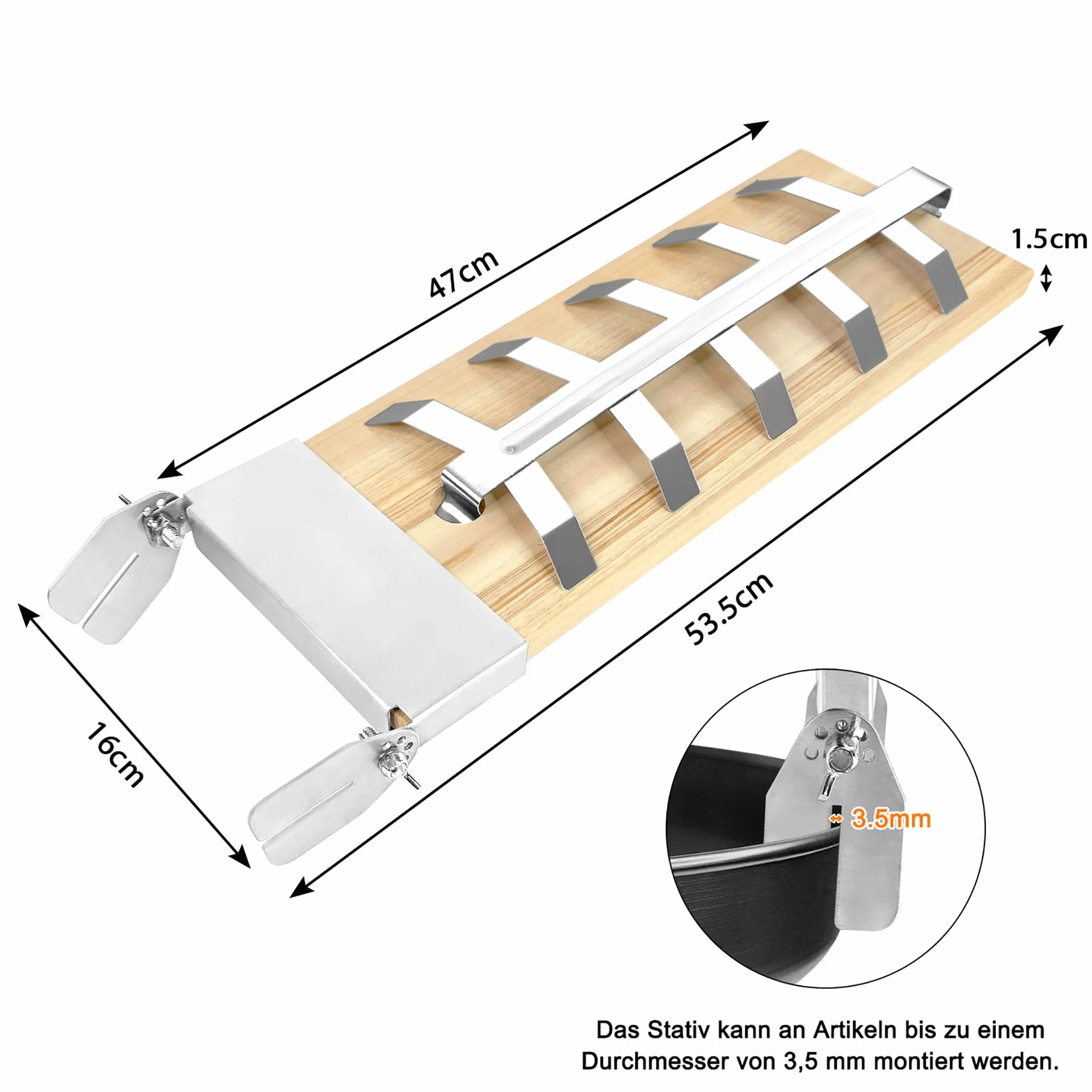 Lot de 4 planches à saumon flammé en acier inoxydable, support réglable 5 niveaux, planche à fumer en cèdre pour barbecue