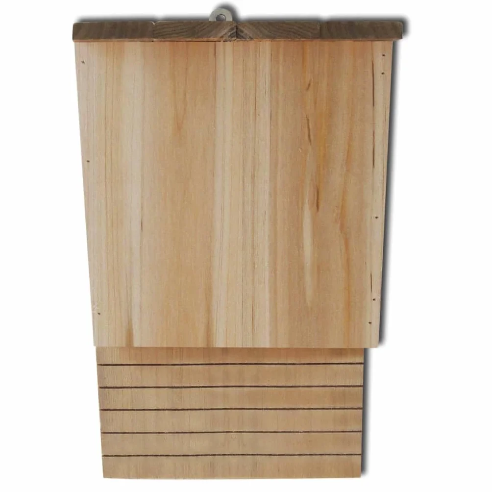 Nichoirs pour chauve-souris Lot de 2 22 x 12 x 34 cm