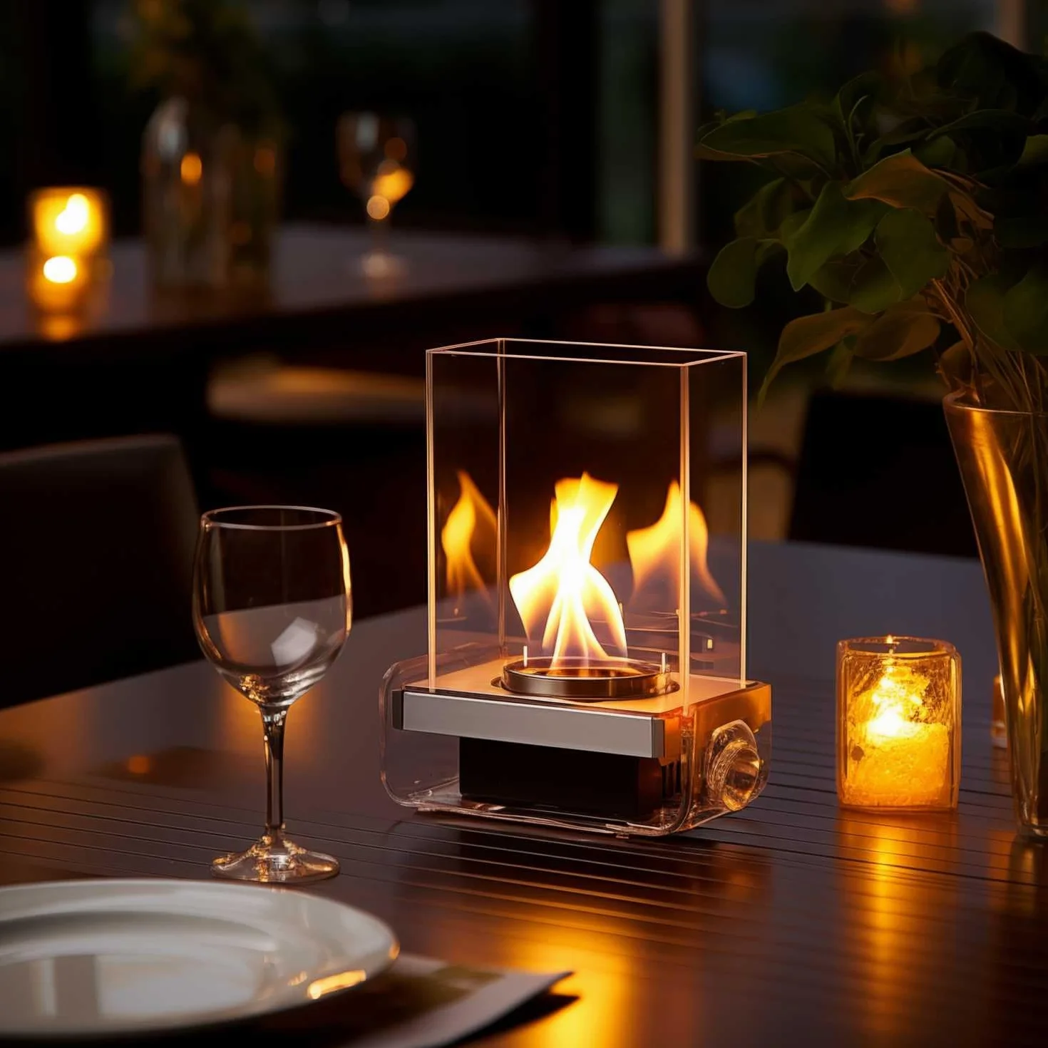 Bioéthanol 80% 5 L Effet Grillage Cheminée Feu Décoratif Intérieur Extérieur