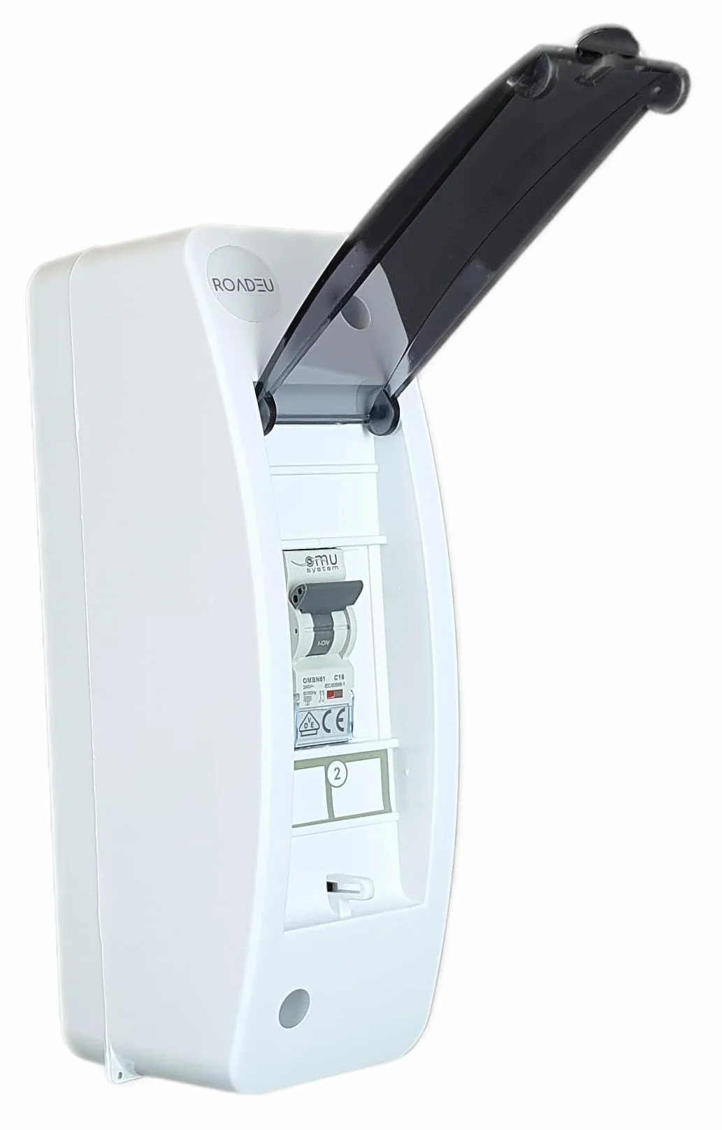 Coffret de chantier Tableau Electrique Disjoncteur 16A C Phase Neutre L1+N Boîte Équipé
