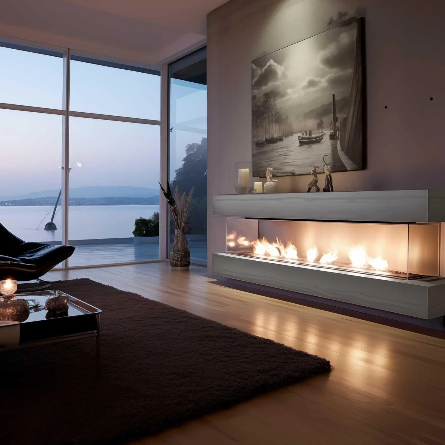 Bioéthanol 80% 5 L Effet Grillage Cheminée Feu Décoratif Intérieur Extérieur