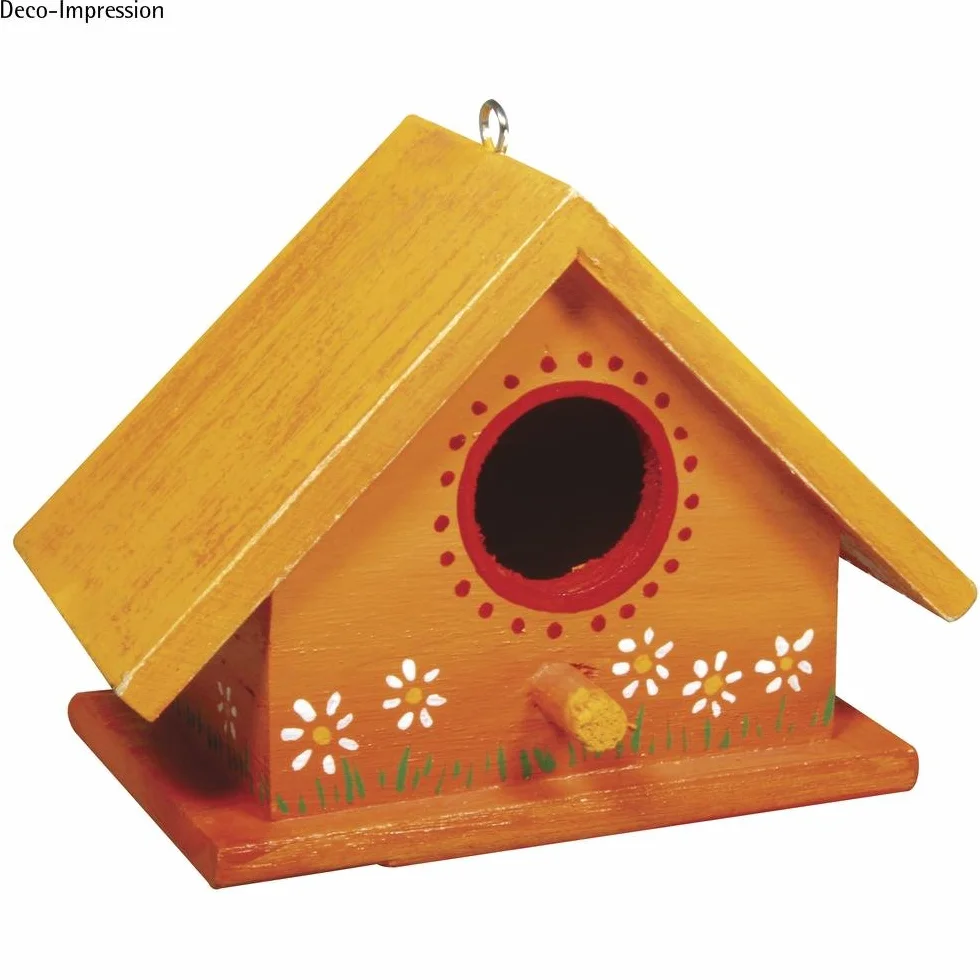 Rayher boîte nichoir en bois FSC Mix Credit 12,5x10x17cm nature Brown