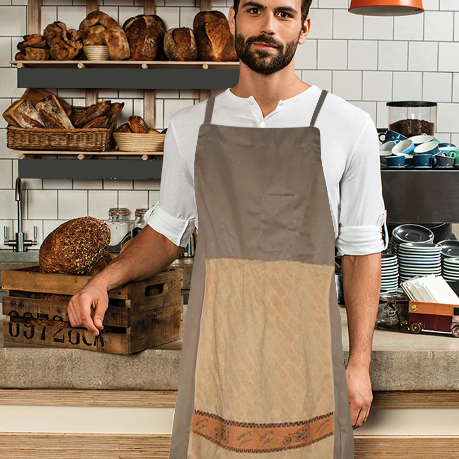 Générique Tablier Cuisine Homme, Réglable Tablier Professionnel Humour Rigolo Barbecue, Tablier de Cuisine Cadeau Fete Des Peres Saint Papa Valentin Noel