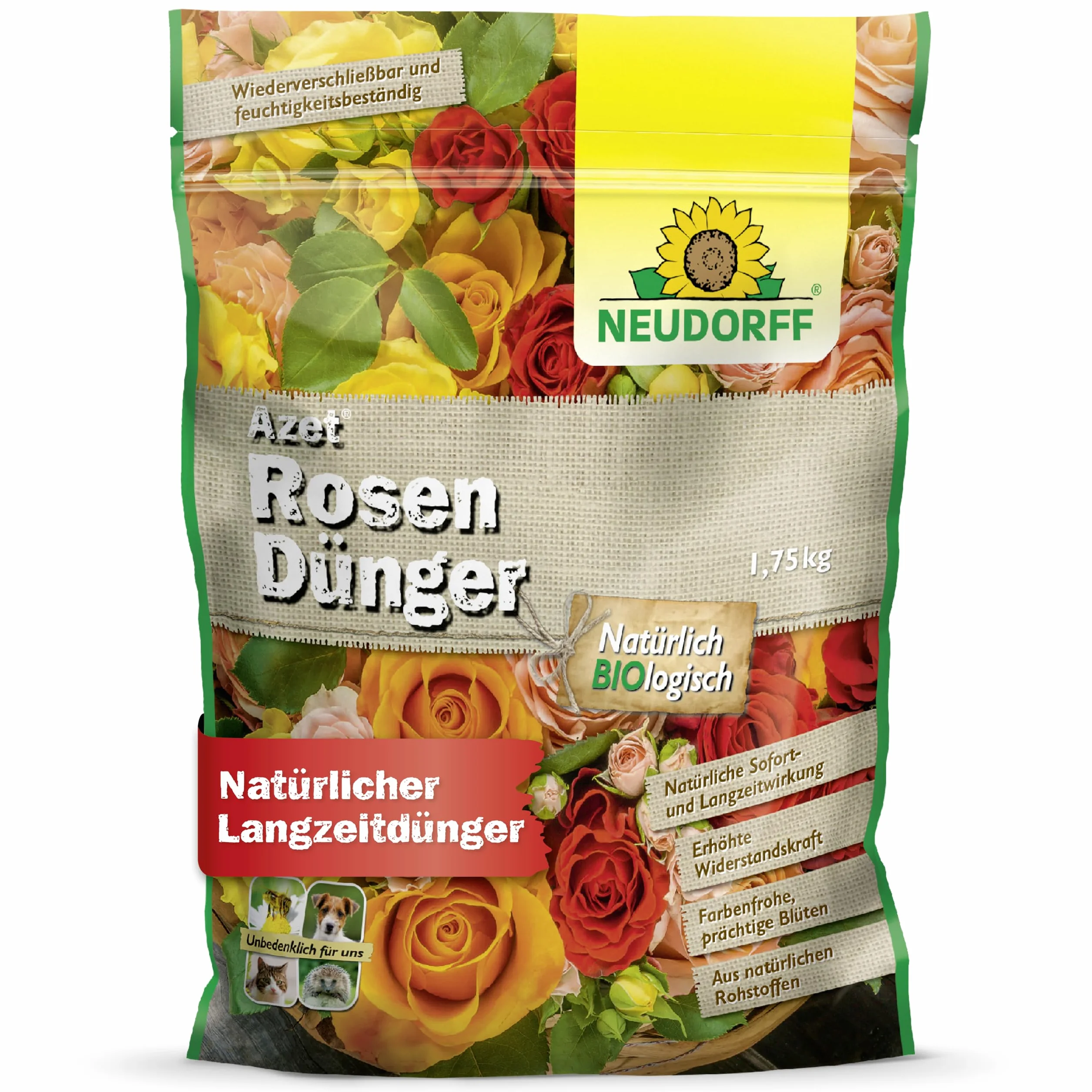 Neudorff Engrais pour rosiers 1,75kg 1201