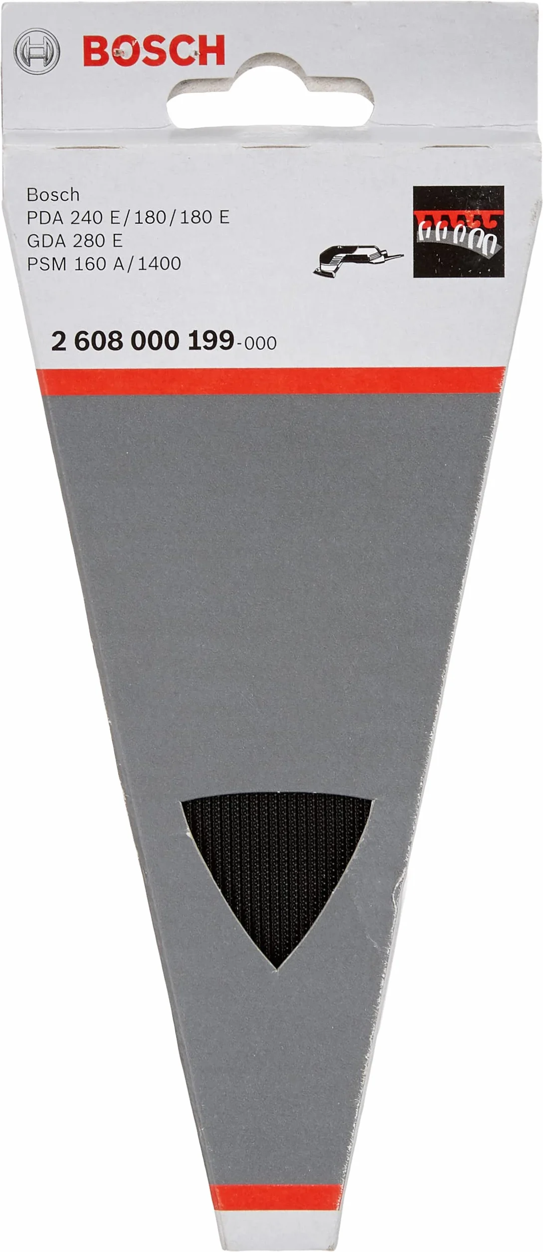 Bosch Plateau de ponçage 190 x 82 mm