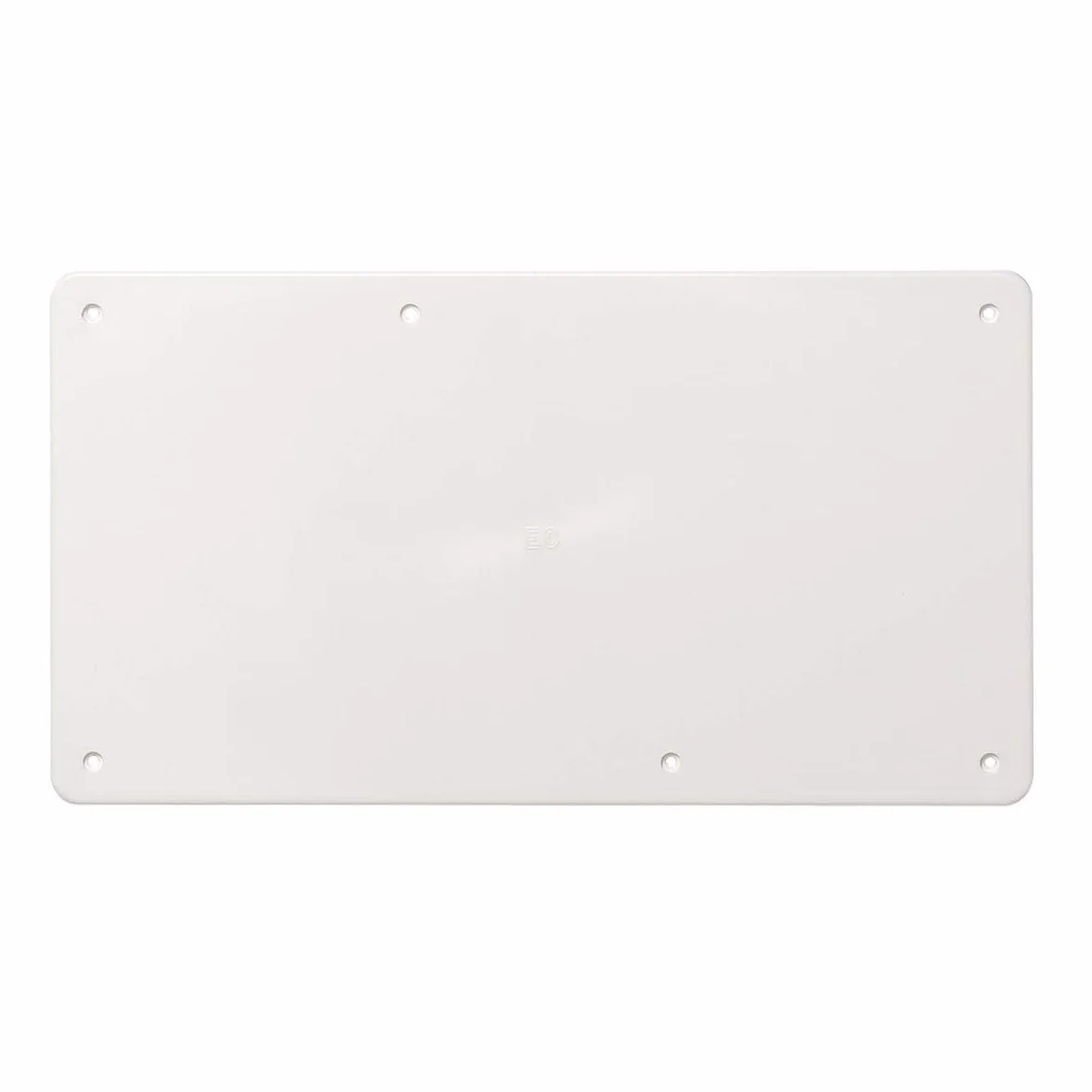 Couvercle rectangulaire blanc RAL9001 294 x 152 mm remplacement boîte de jonction électrique plastique haute résistance