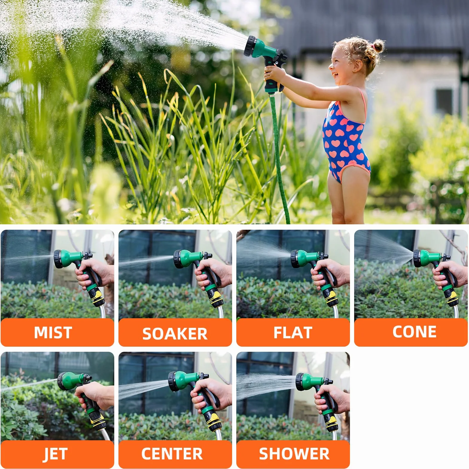 Douche Solaire 60 litres, Douche de Jardin Solaire, Pommeau de Douche Réglable, Température Jusqu'à 60°, avec Housse de Protection, pour Piscine Plage