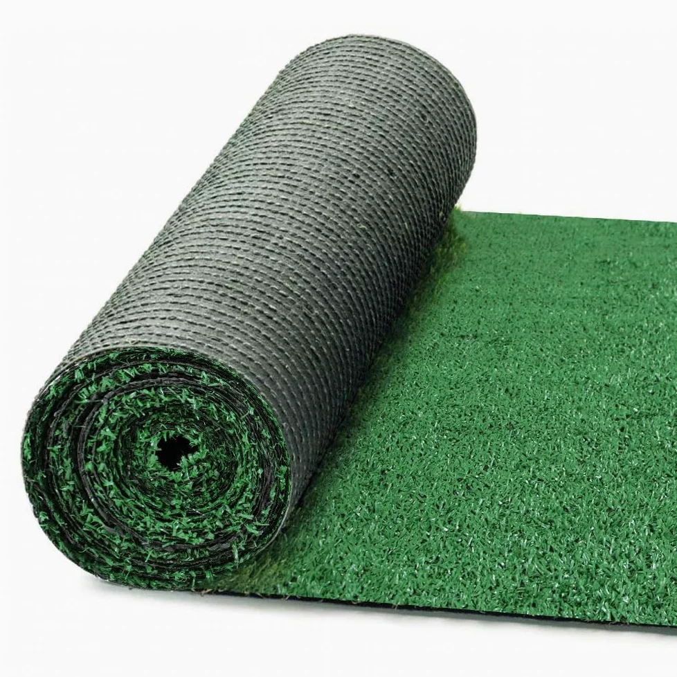 OLIVO.Shop Herbe synthétique, rouleau d'herbe artificielle, synthétique pour extérieur, pelouse synthétique gazon, jardin, terrasse, piscine, 7 mm drain grass green (1 x 20 mt)