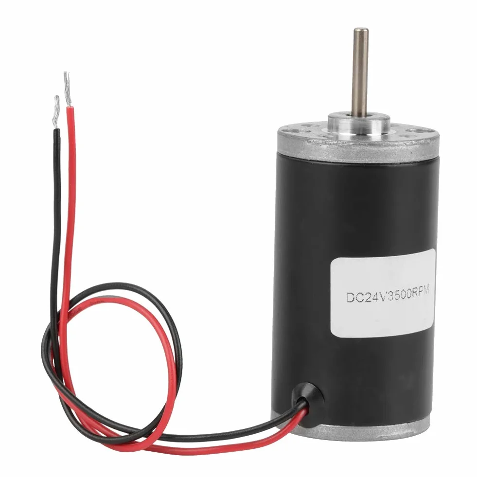 Moteur à aimant permanent 31ZY 24V 3500-8000RPM moteur balayé électrique CW/CCW