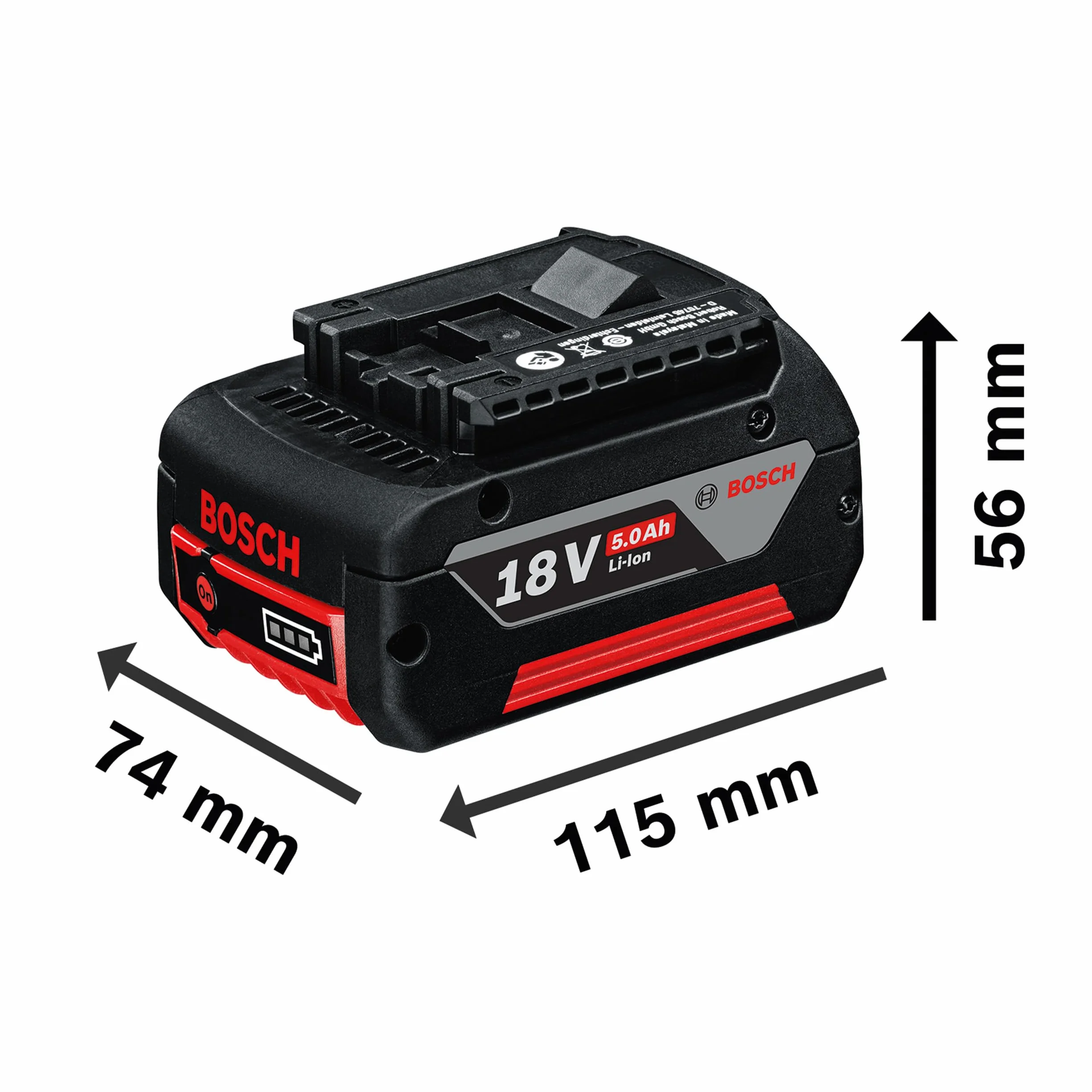Bosch Professional GBA 18V 5.0Ah bateria 18V System