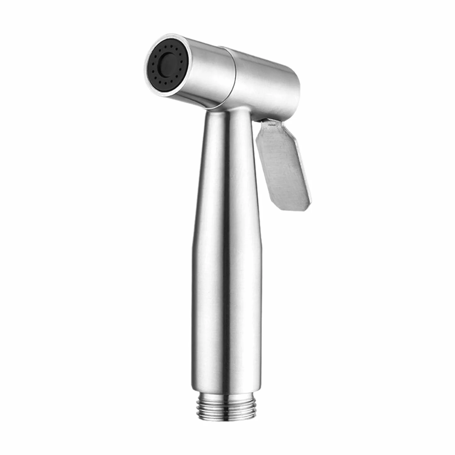 Pommeau de douche en acier inoxydable, douchette à main argenté pour bidet toilettes