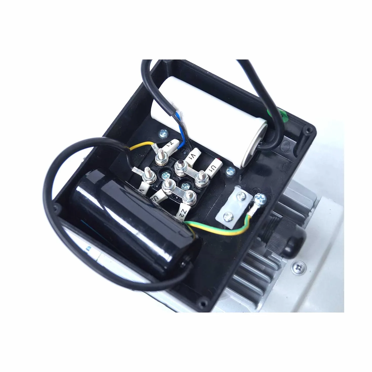Moteur électrique Monophasé 220V 0.75kW 1500tr/min Mmd80g4b3 Bride B3