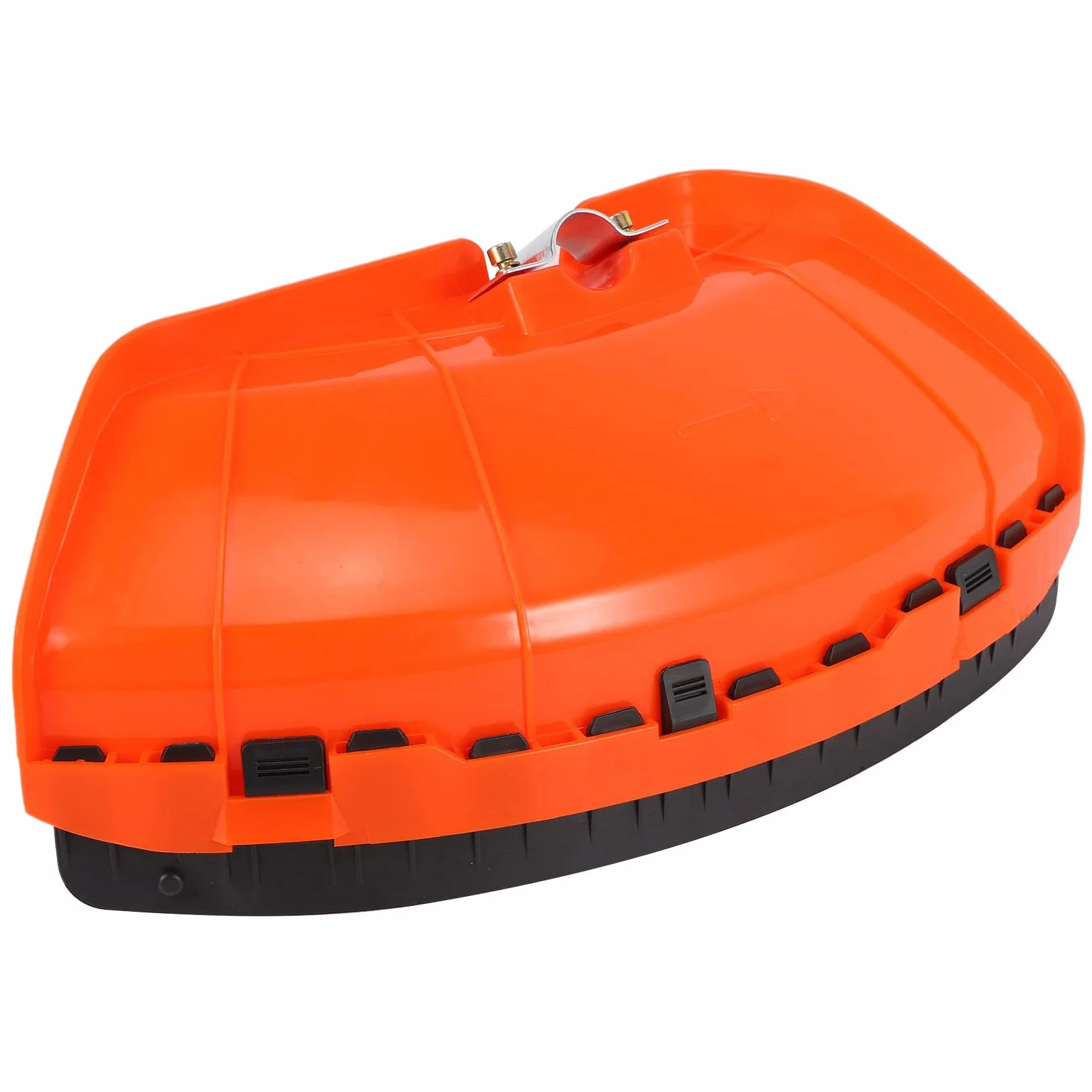 Bouclier de coupe universel, protection efficace et robuste des lames d'herbe, pour divers outils de jardin et l'entretien de la pelouse, design léger pour l'espace de rangement et le confort,