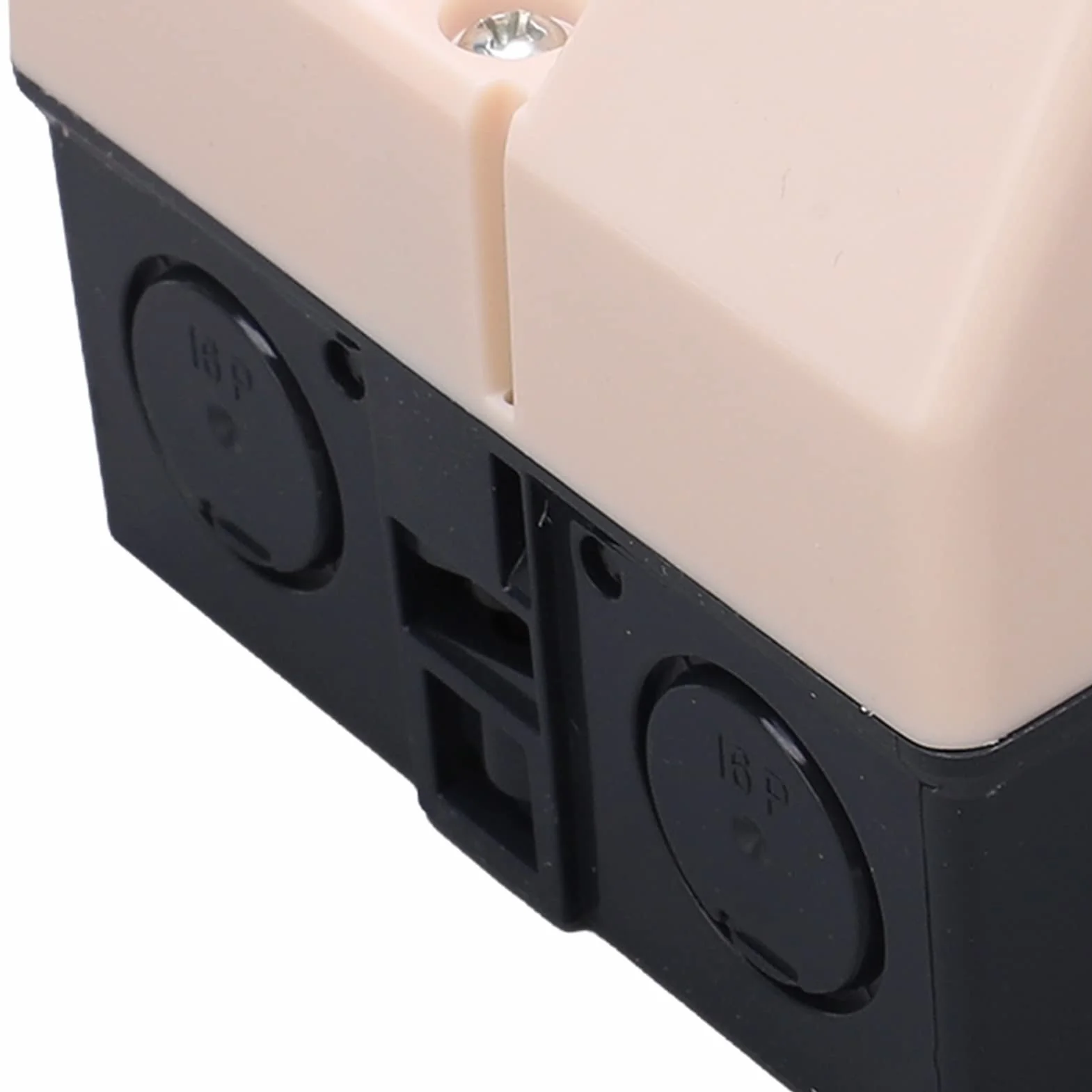 Garosa Boîte de Disjoncteur, Boîtier Ignifuge ABS étanche pour GV2 MC02 et GV2 ME