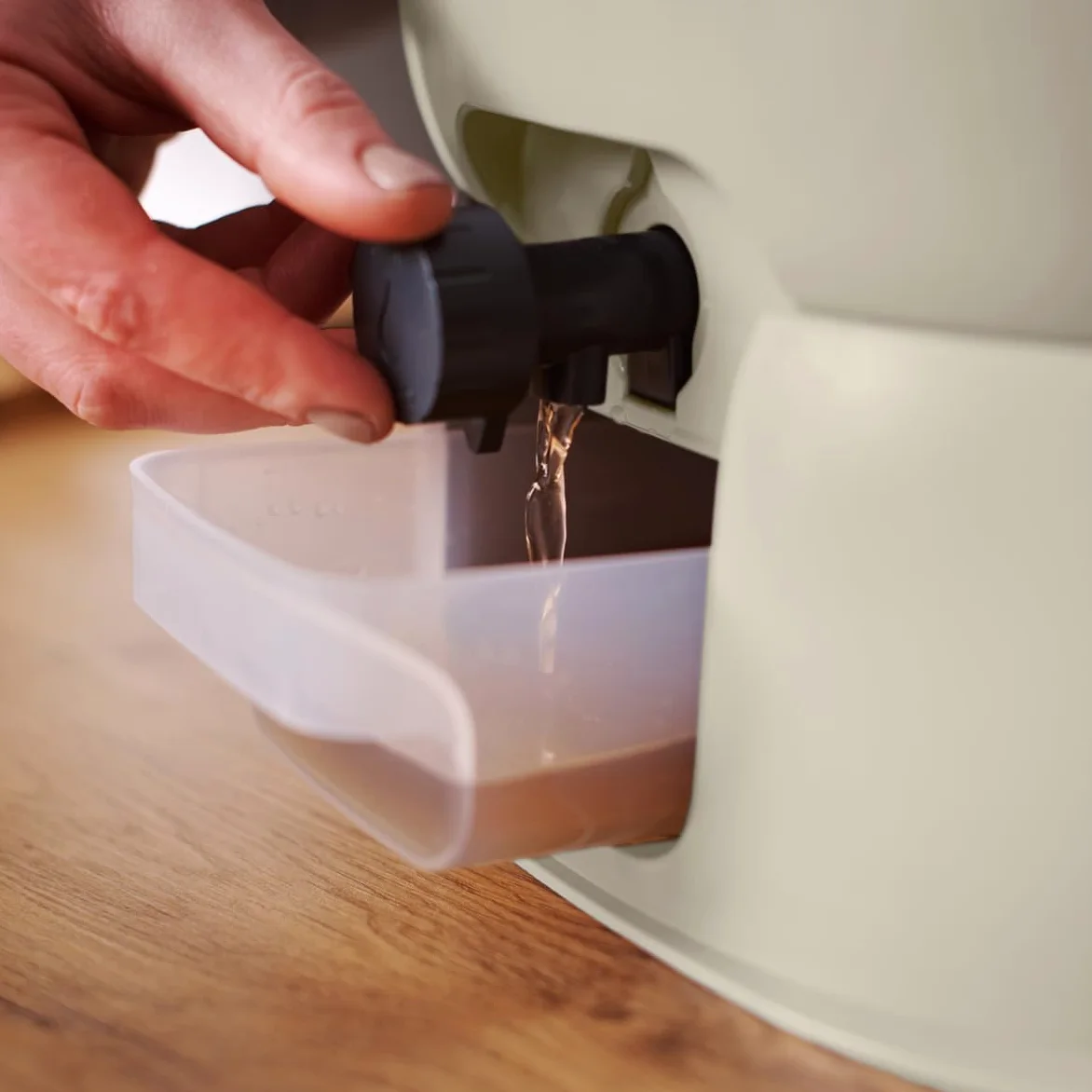 Bokashi Organko Essential Crème (15,3L) | Kit 2 seaux à Compost Organique avec compacteur + 1kg d'Activateur EM-1 de Fermentation fabriqué en France