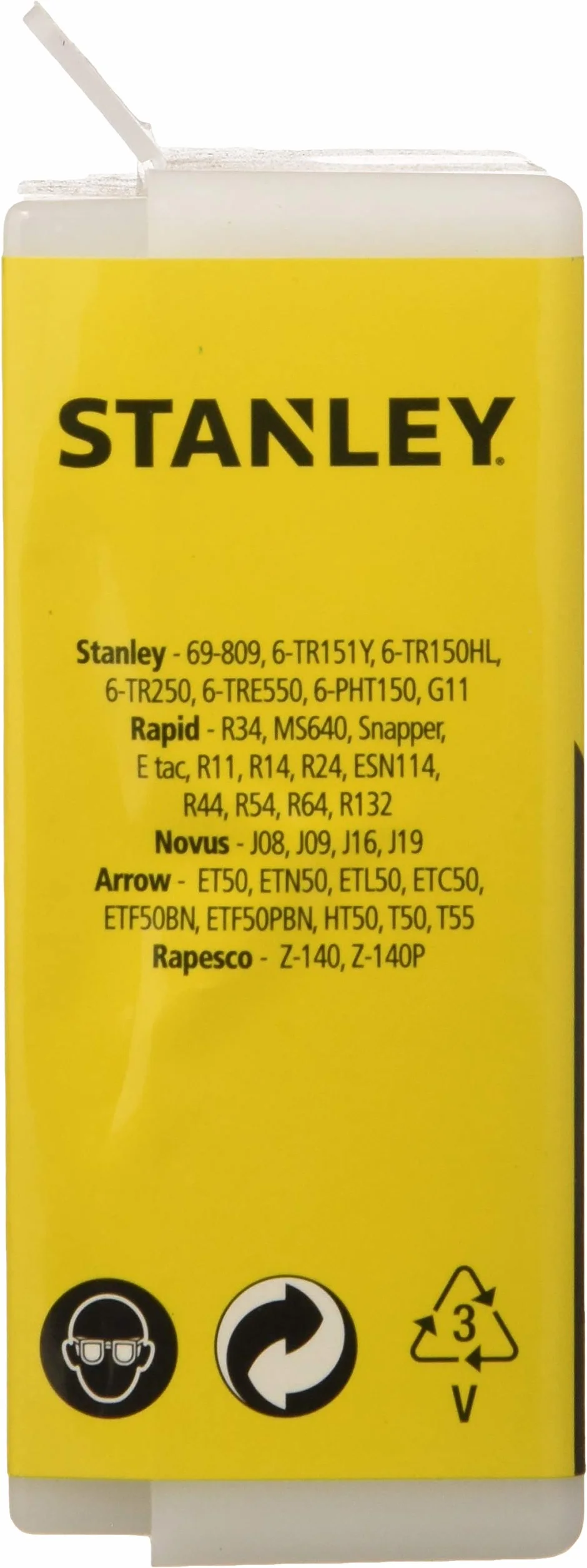 Stanley Lot de 5000 Agrafes de Type G 8 mm pour Marteau Agrafeur Fatmax