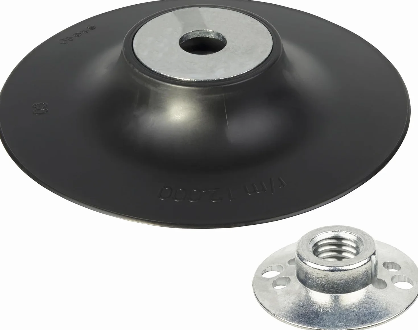 Wolfcraft Plateau pour Meuleuses M14 Diamètre 125 mm