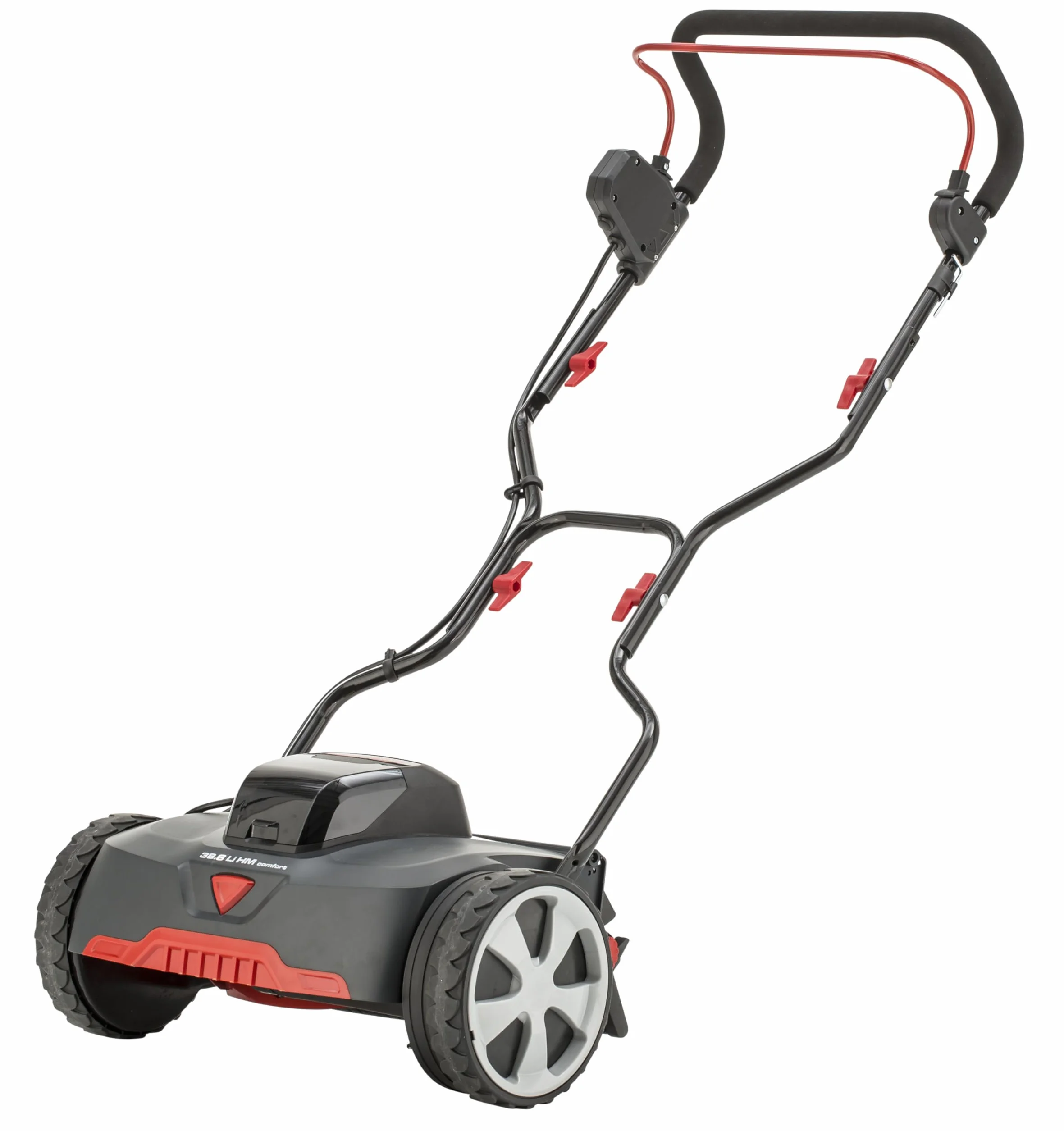 AL-KO Toundeuse hélicoïdale sans Fil Razor Cut 38.6 Li HM Comfort, Largeur de Coupe 38 cm, Technologie de Coupe sans Contact, 1 Batterie 4,0 Ah