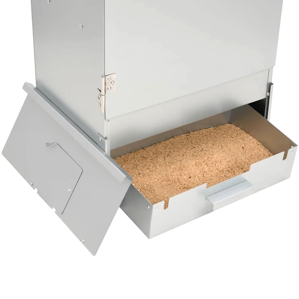 vidaXL Fumoir pour four à barbecue avec copeaux de bois 44,5x29x110 cm, fumoir, gril extérieur, BBQ, gril fumoir, fumoir extérieur, barbecue