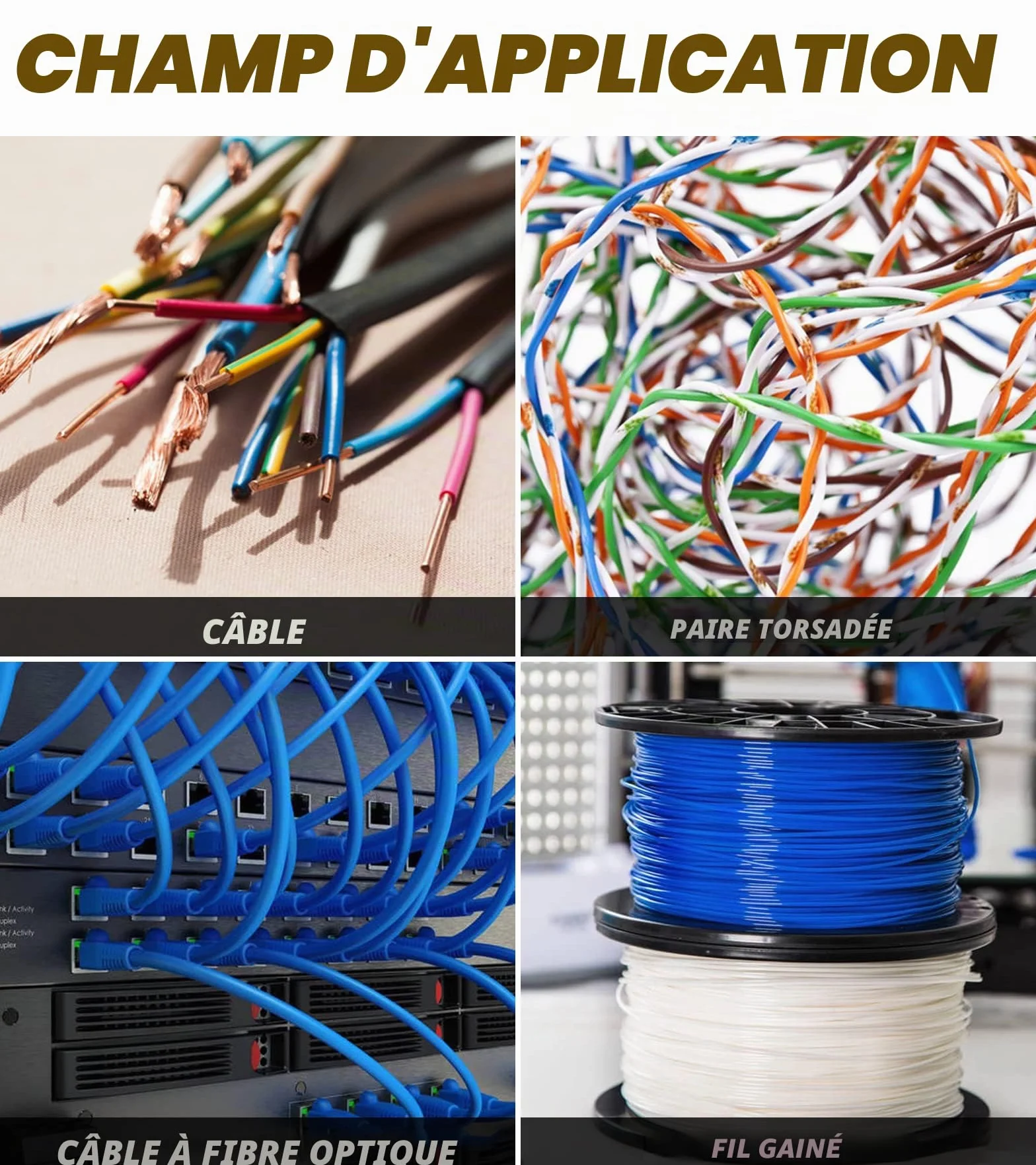 DOWELL Pince à dénuder multifonction 10-22 AWG