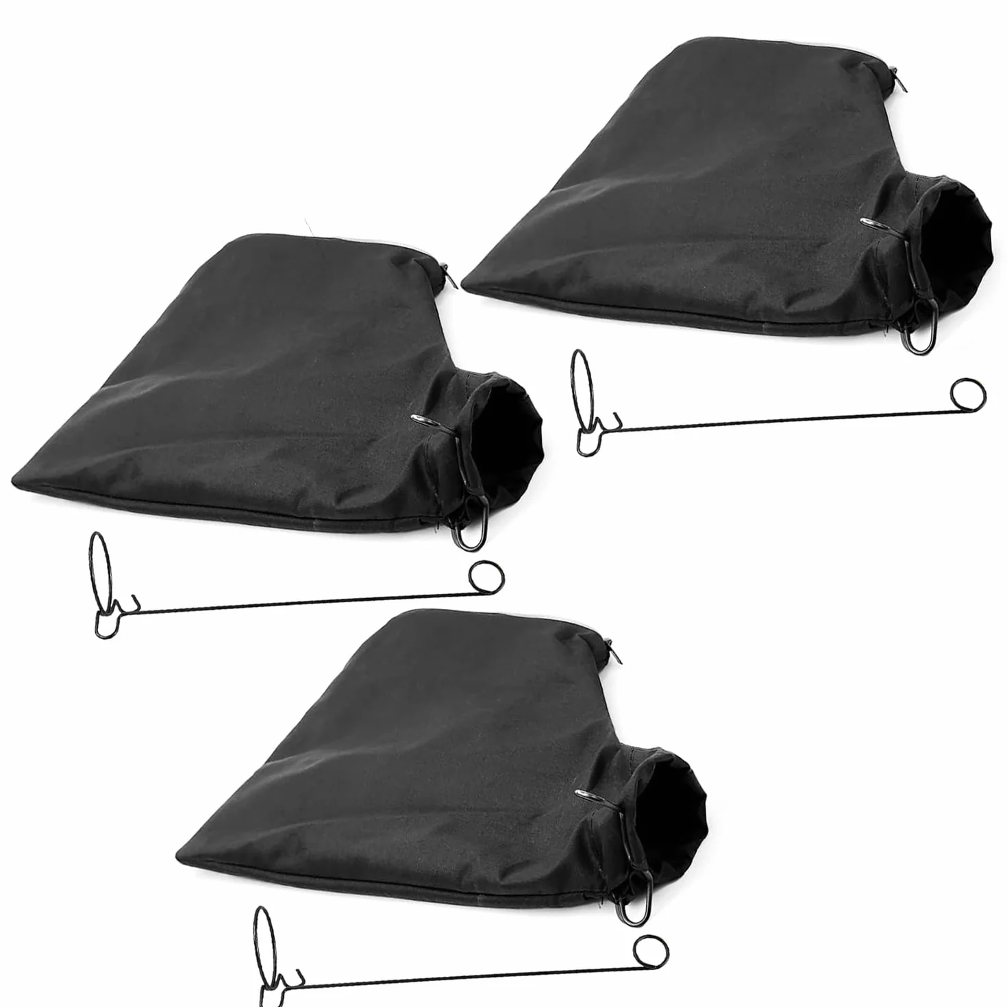 KIMHOME Lot de 3 sacs à poussière avec fil de fer pour machines à tronçonner aluminium