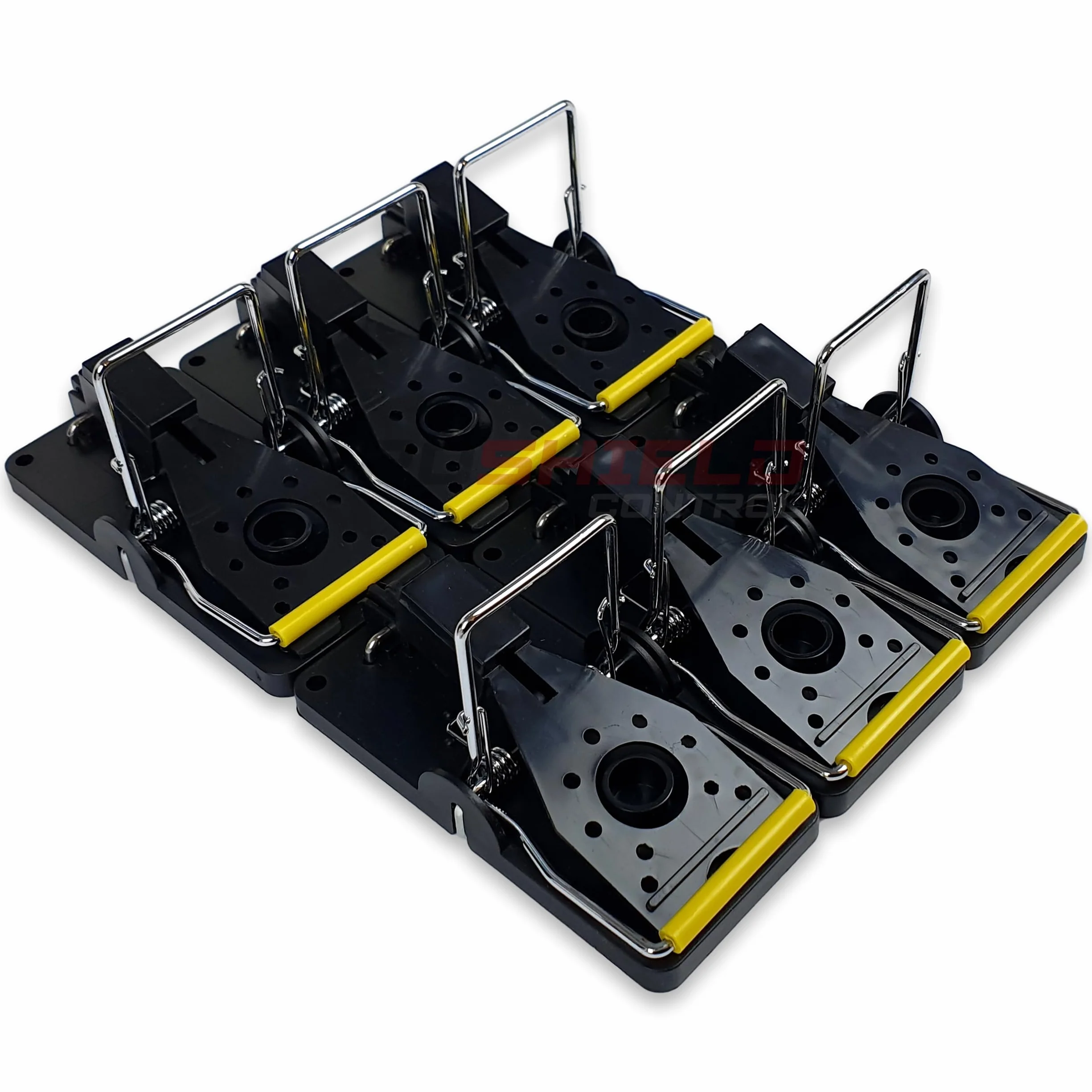 6 pièges à Souris Roshield, 6 Paquets de pièges réutilisables et résistants Qui tuent instantanément, Attrape-Souris très Sensible UK, piège à rongeurs sûr et Efficace pour l'intérieur et l'extérieur