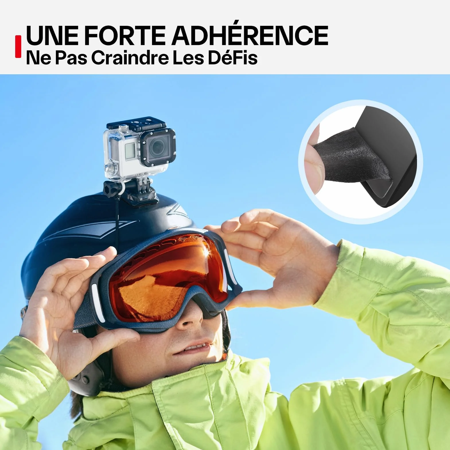 Ruban Adhésif Double Face Extra Fort 50x25mm 10pcs Étanche Résistant Températures Élevées
