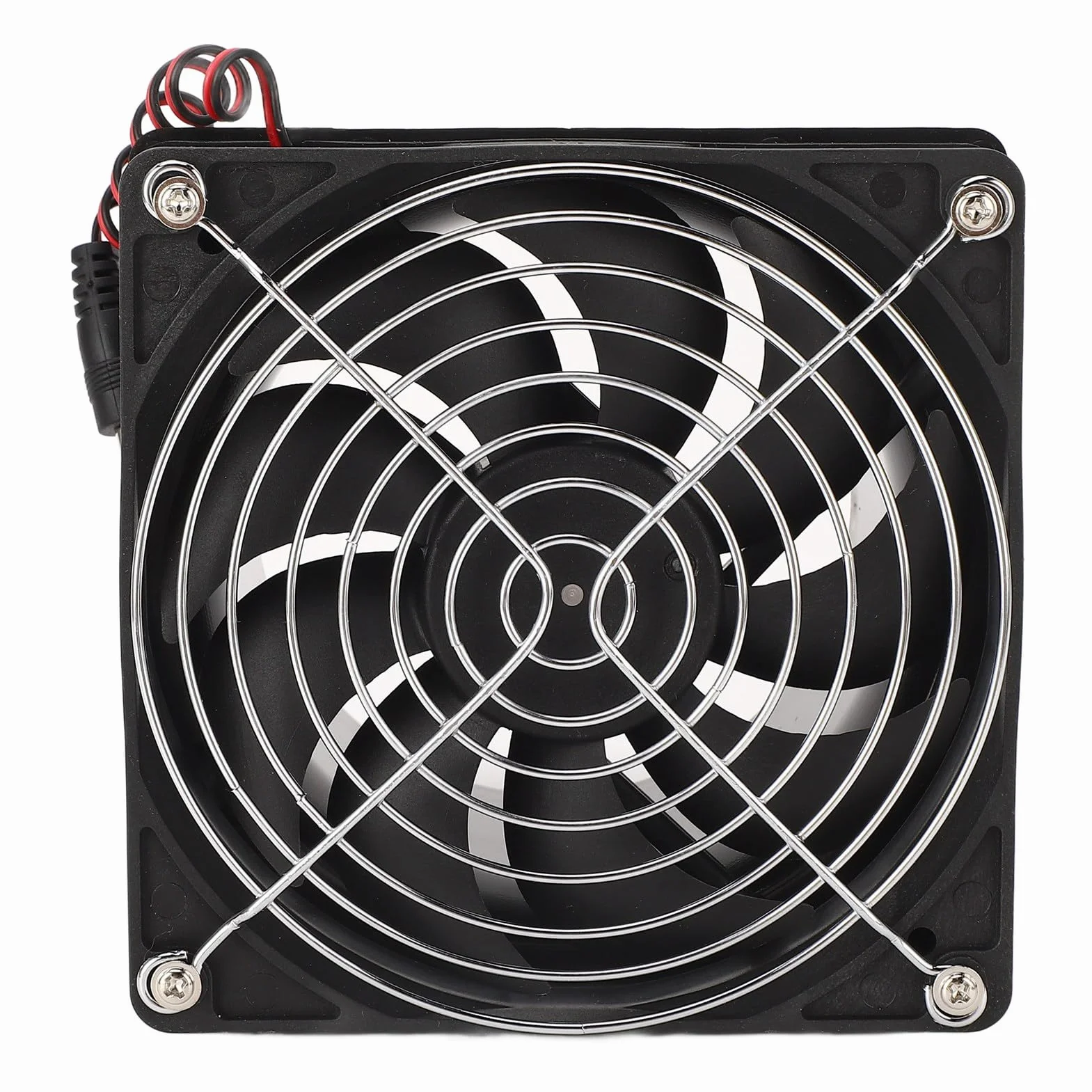 Luocute Ventilateur d'extraction solaire puissant portable kit dissipation chaleur