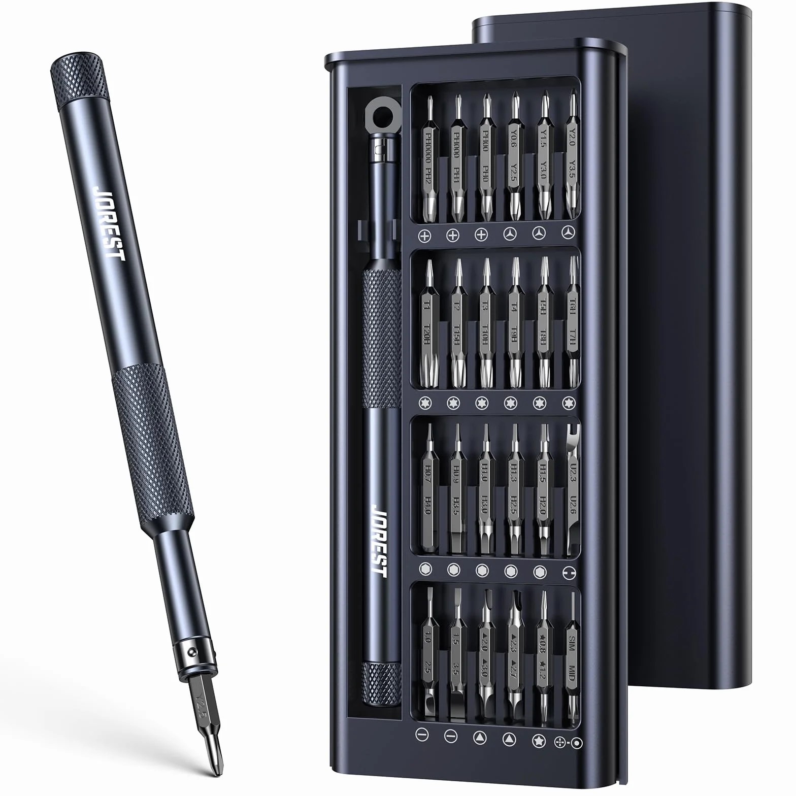 JOREST 52 EN 1 Kit de Tournevis de Précision pour Macbook iPhone Switch PC PS5/4 Laptop