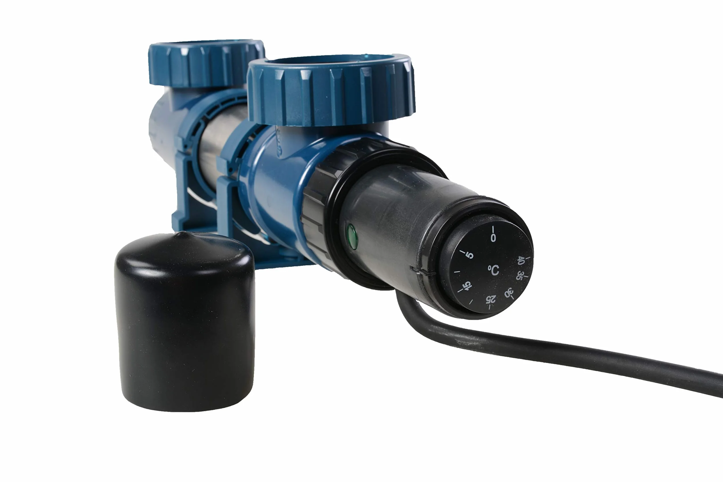 AquaForte ProfiHeater acier inoxydable 2kW 230V thermostat réglable 40°C