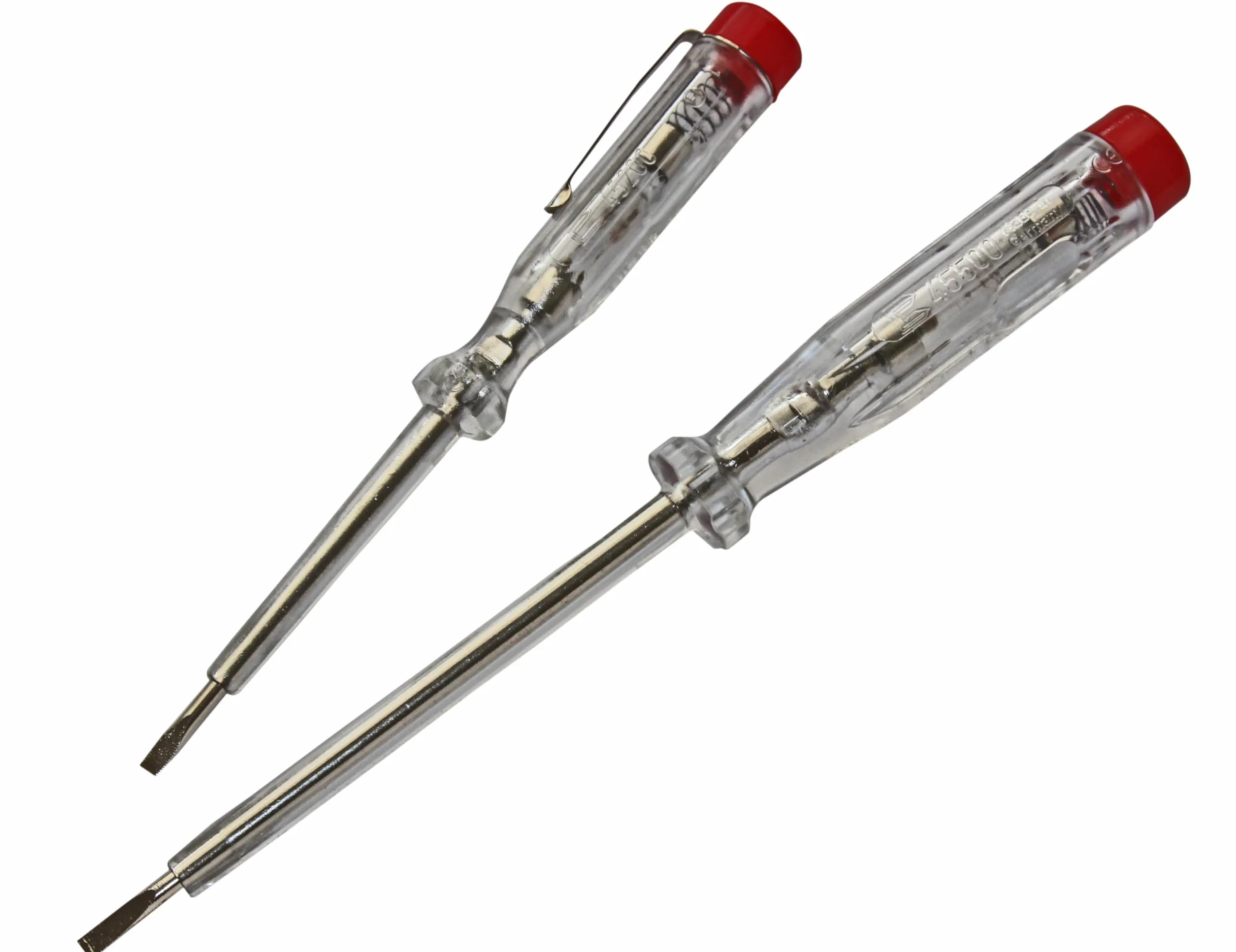H+H Werkzeug Testeur de tension VDE 45200/45500 2 pièces 250 V Certifié GS Fabriqué en Allemagne