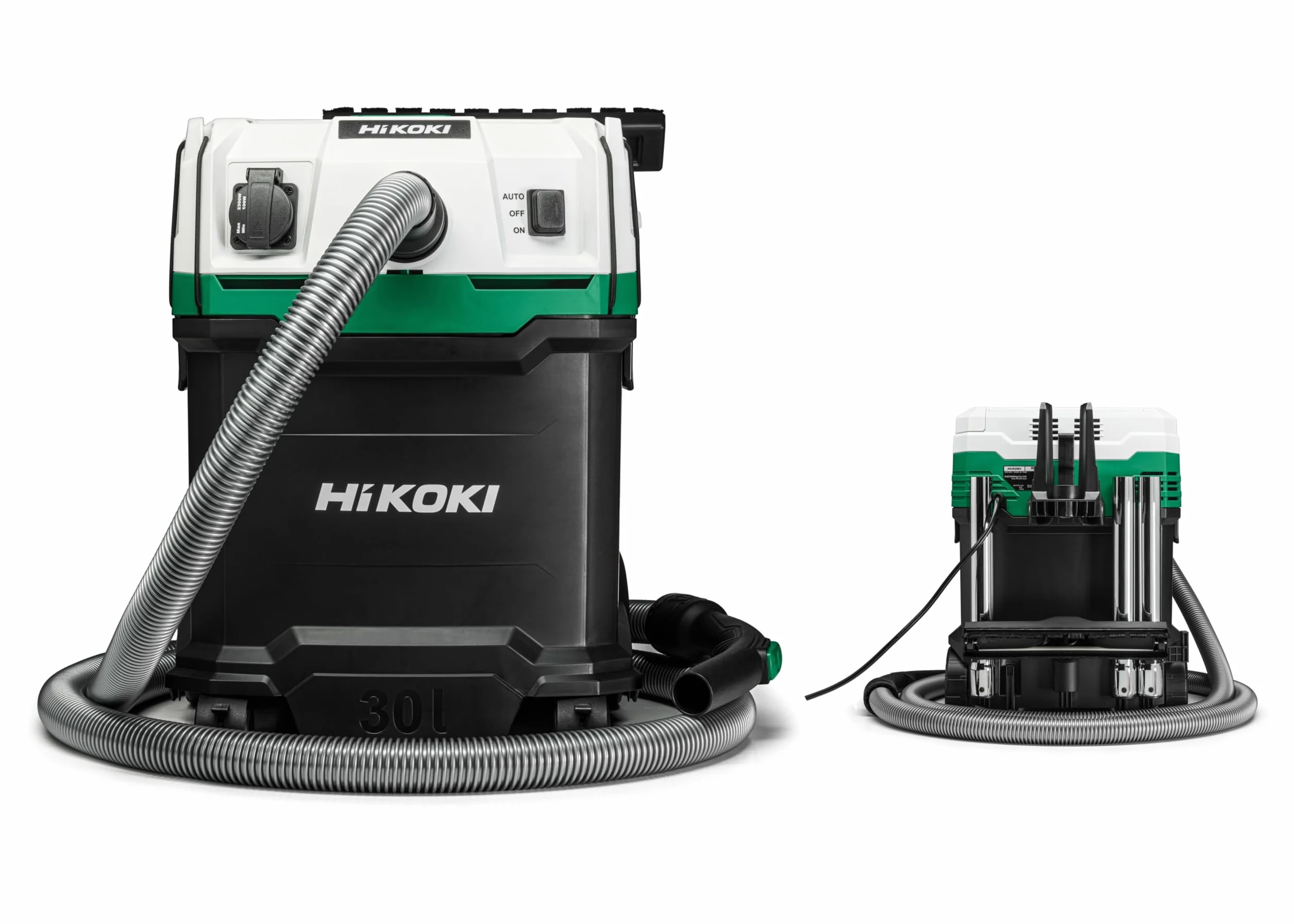 HIKOKI Aspirateur Eau et poussières 30L Classe L 1200W RP300YLWAZ 4,2m3/min