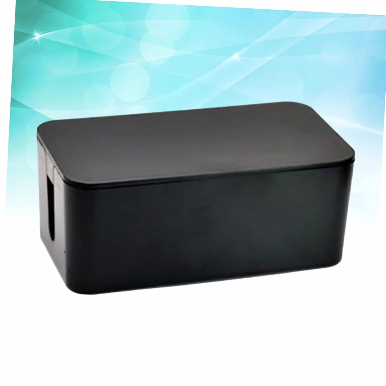 Boîte De Rangement Organisateur De Fil Résistant Aux Rayures 9.25x4.53x4.84 Pouces Cache Câbles