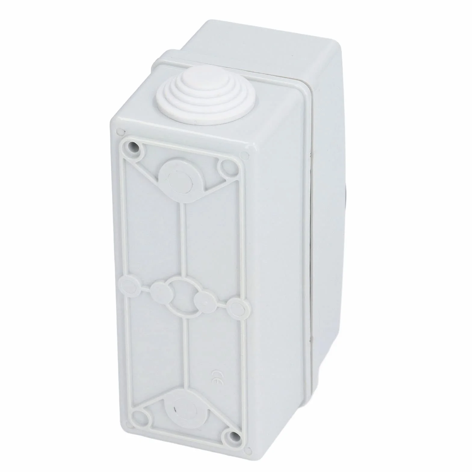 Boîte de Jonction Électronique IP66 avec Couvercle Transparent 125 x 55 x 90mm Plastique ABS PC