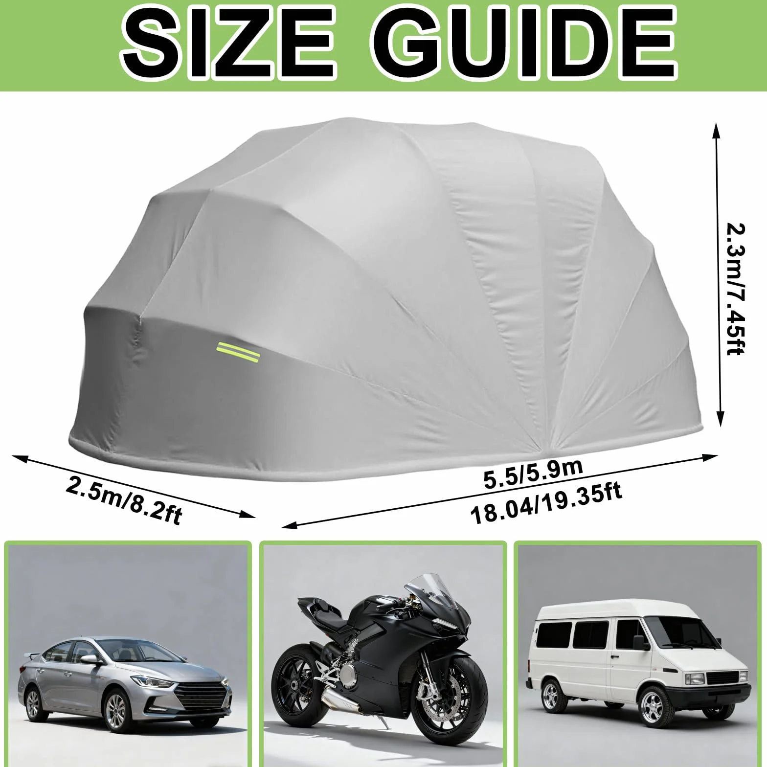 Carport pliable mobile en acier inoxydable, abris de voiture, auvent portable, résistant au vent et à la neige, convient pour les environnements extérieurs