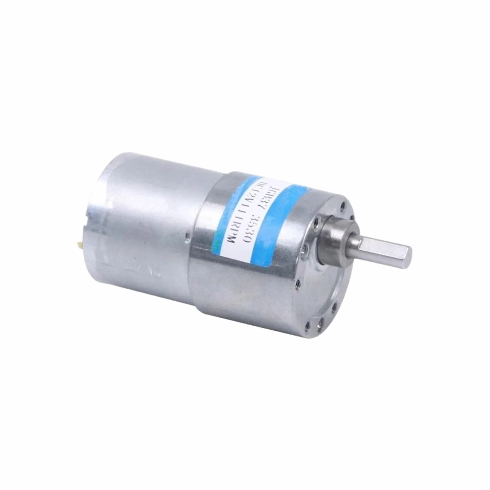 Moteur électrique Miniature JGB37-3530 CC 12V 24V 107RPM à Engrenages métalliques