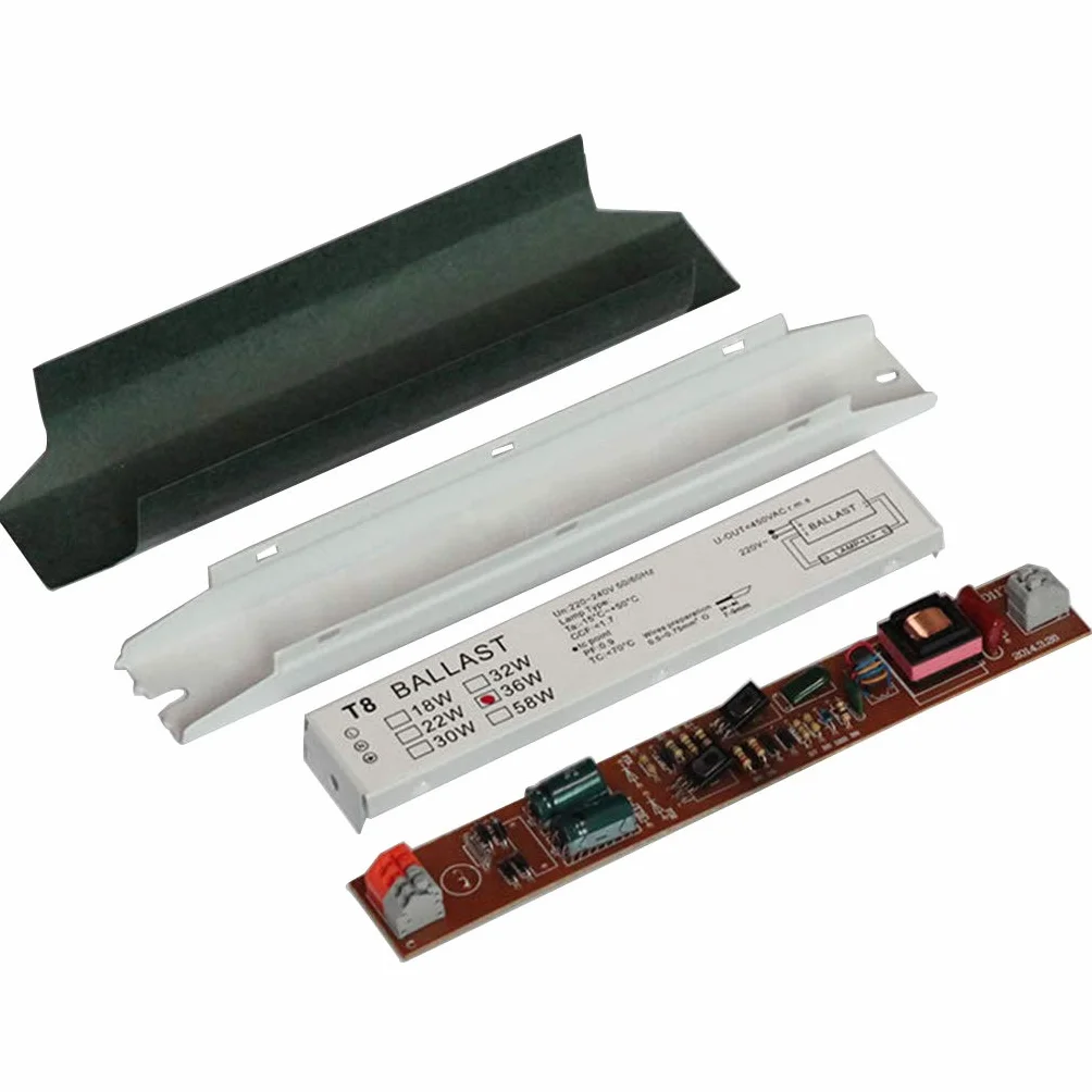 Ballast électronique pour Lampe Fluorescente T8 220-240V AC 2x36W