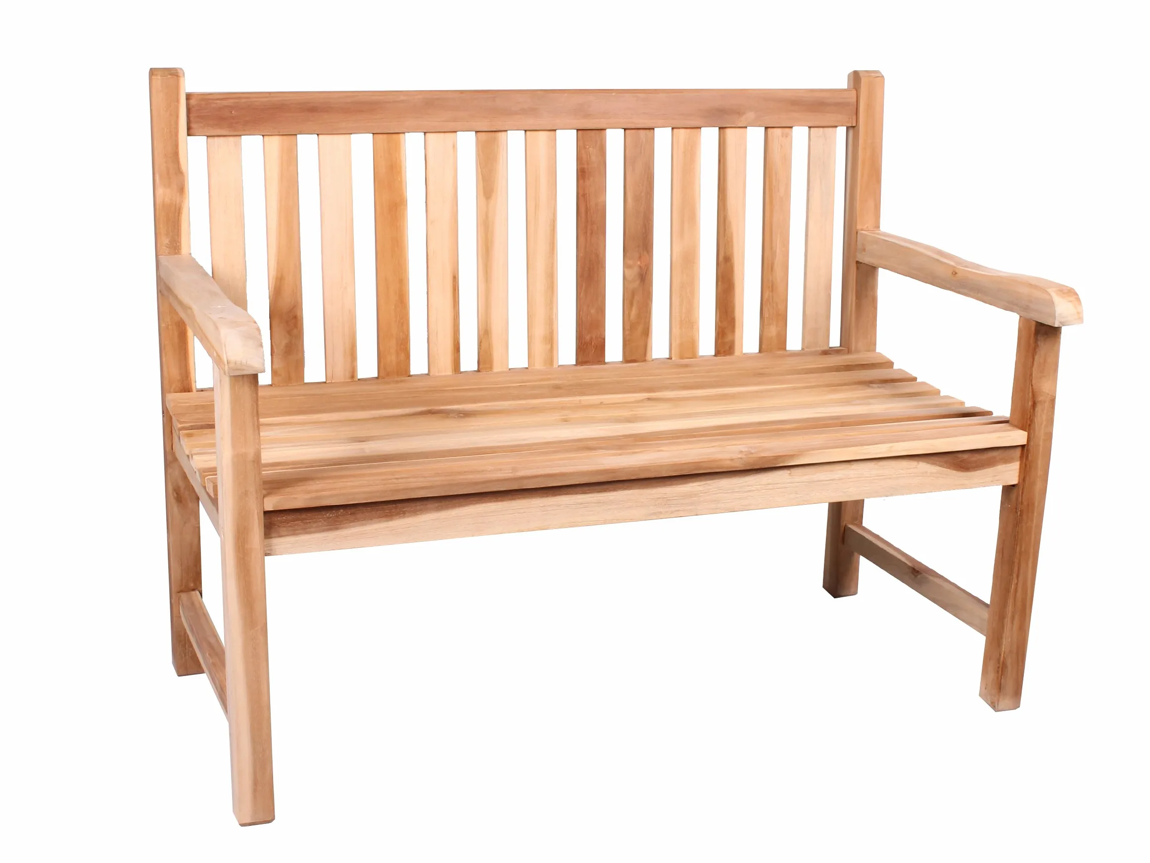 Ambientehome Banc de Jardin en Teck 2 Places 120 cm