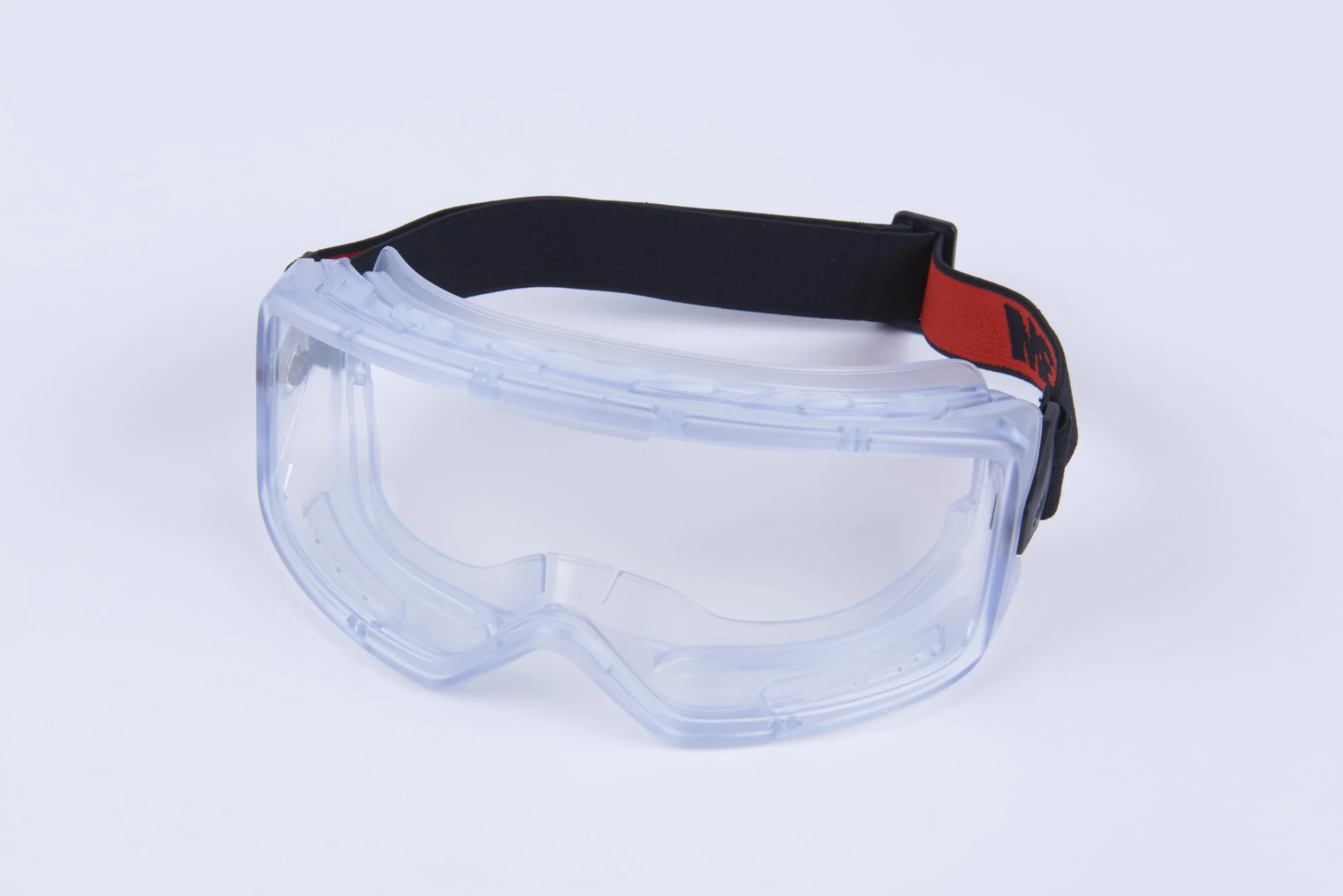 3M GoggleGear série 3000 lunettes-masques de protection joint PVC optique AF transparente Scotchgard sangle toile Premium GG3101-SGAF EU